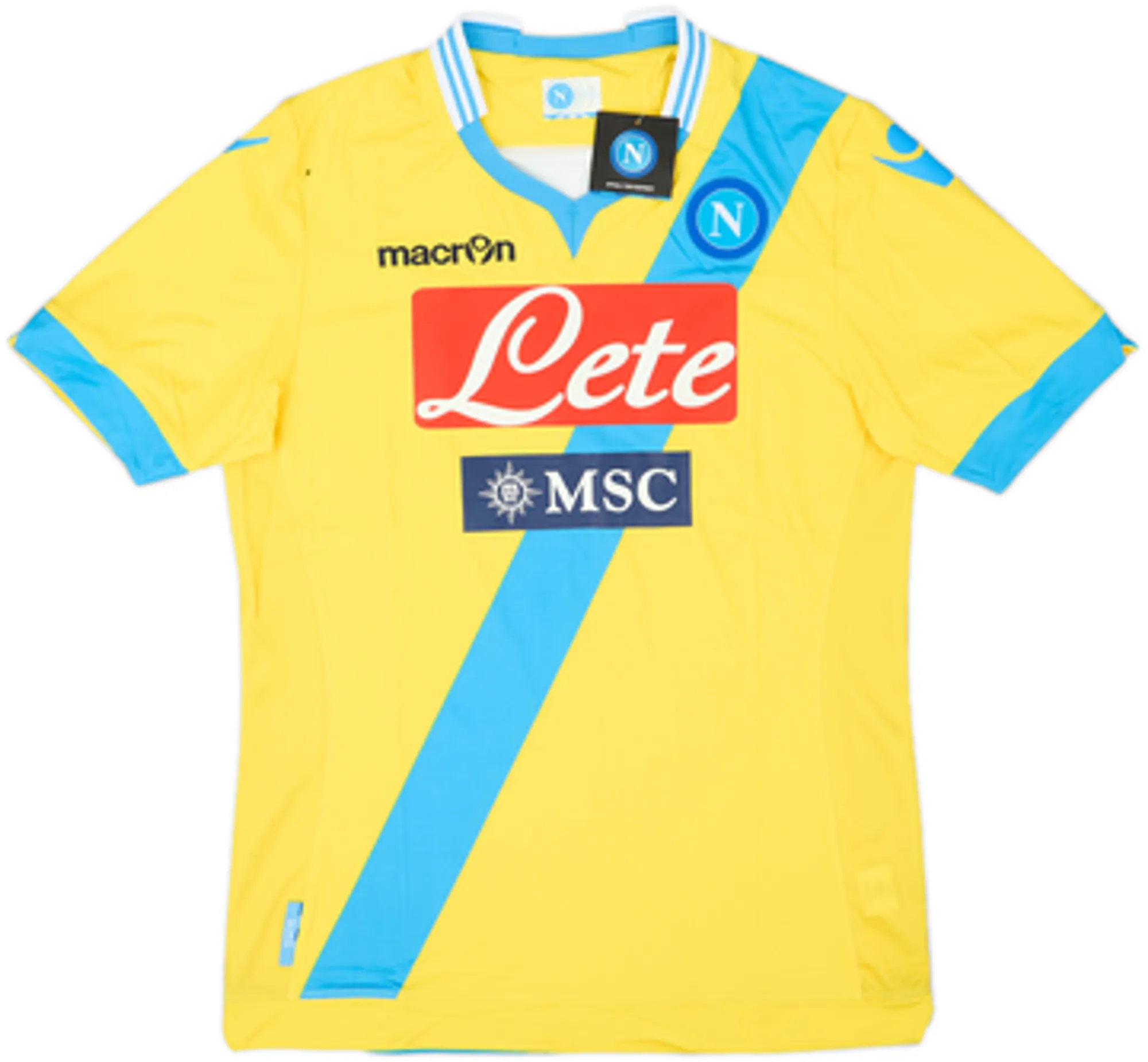 Macron Napoli Mens SS Third Shirt 2013/14