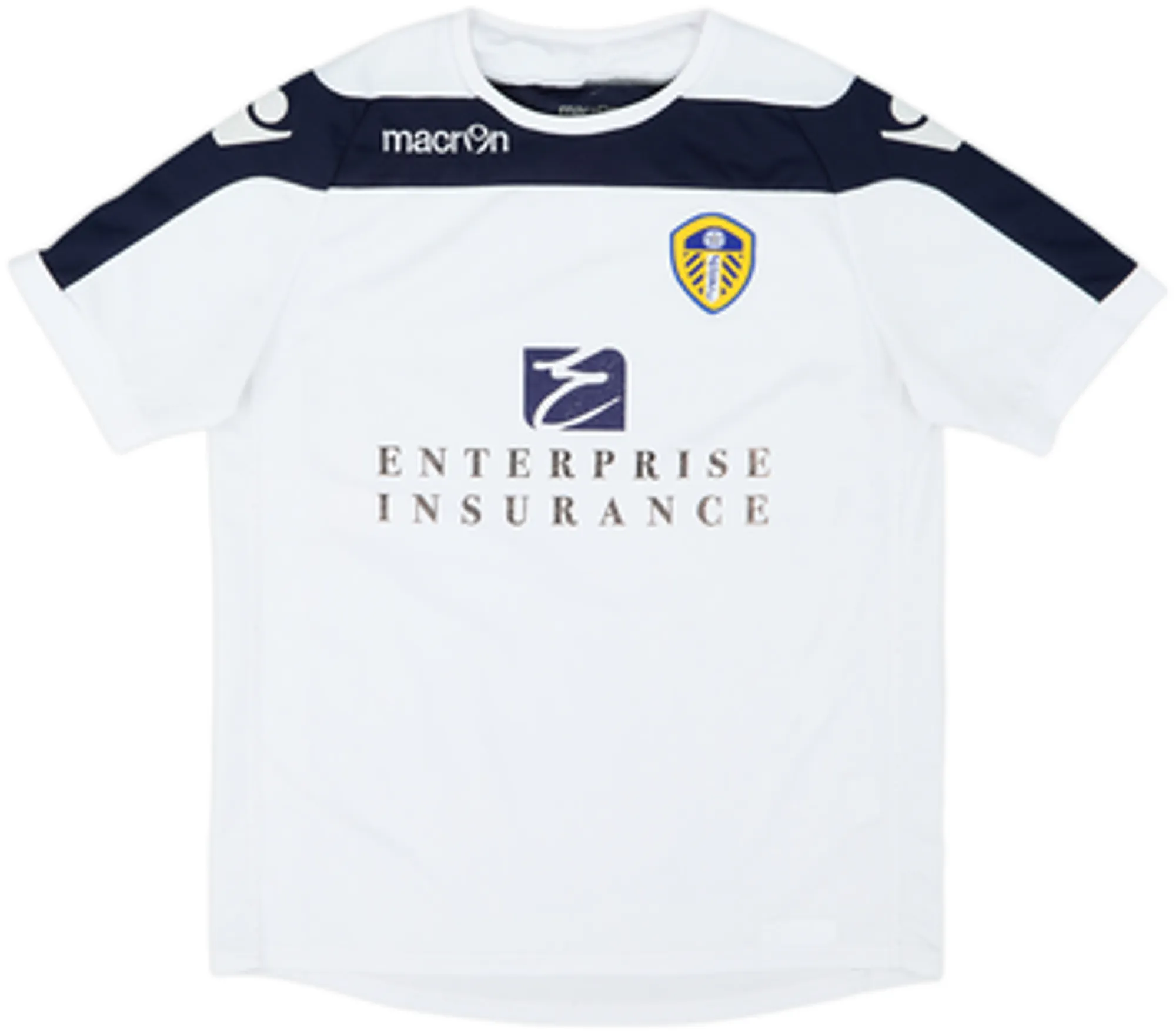 Macron Leeds United Mens SS Home Shirt 2010/11