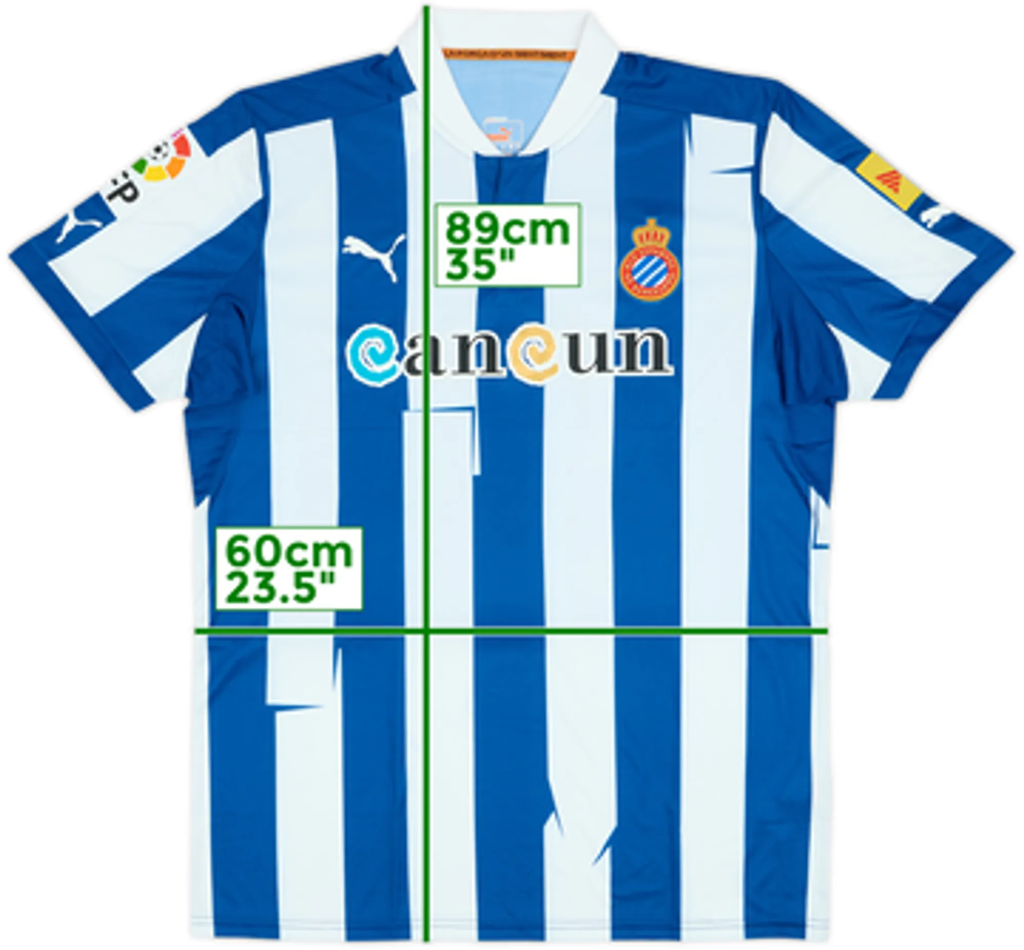 Puma Espanyol Mens SS Home Shirt 2012/13