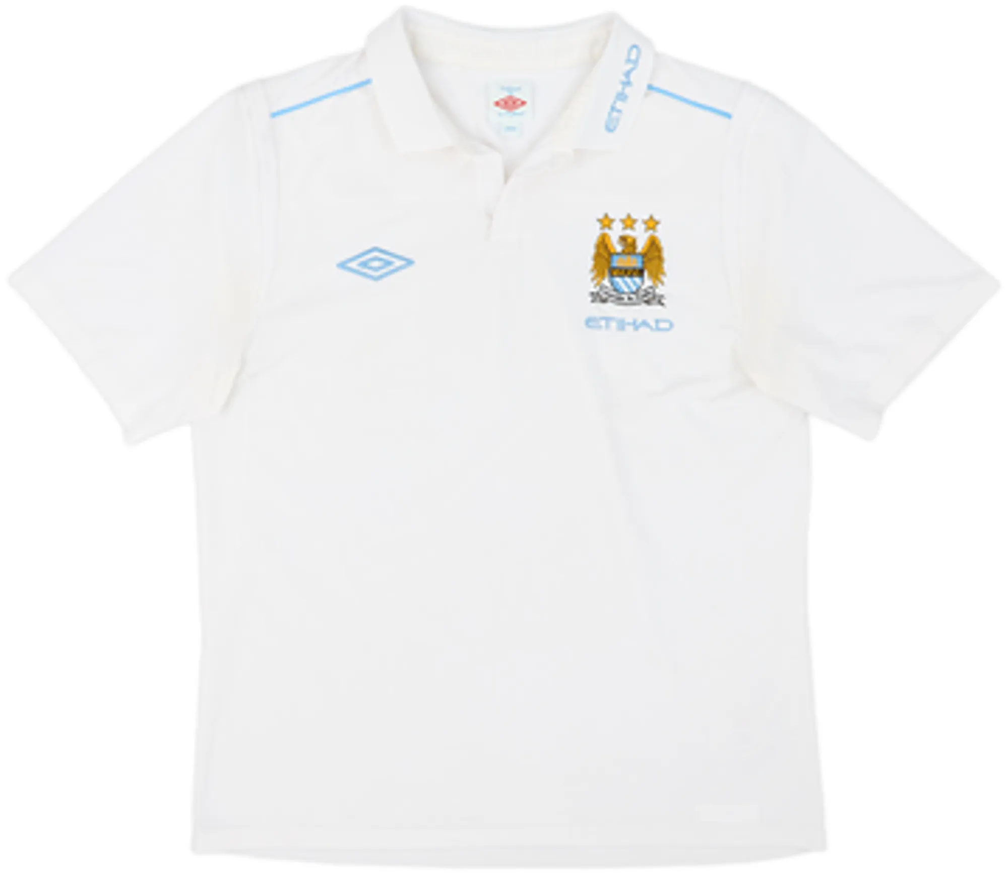 Umbro Manchester City Mens SS Home Shirt 2010/11