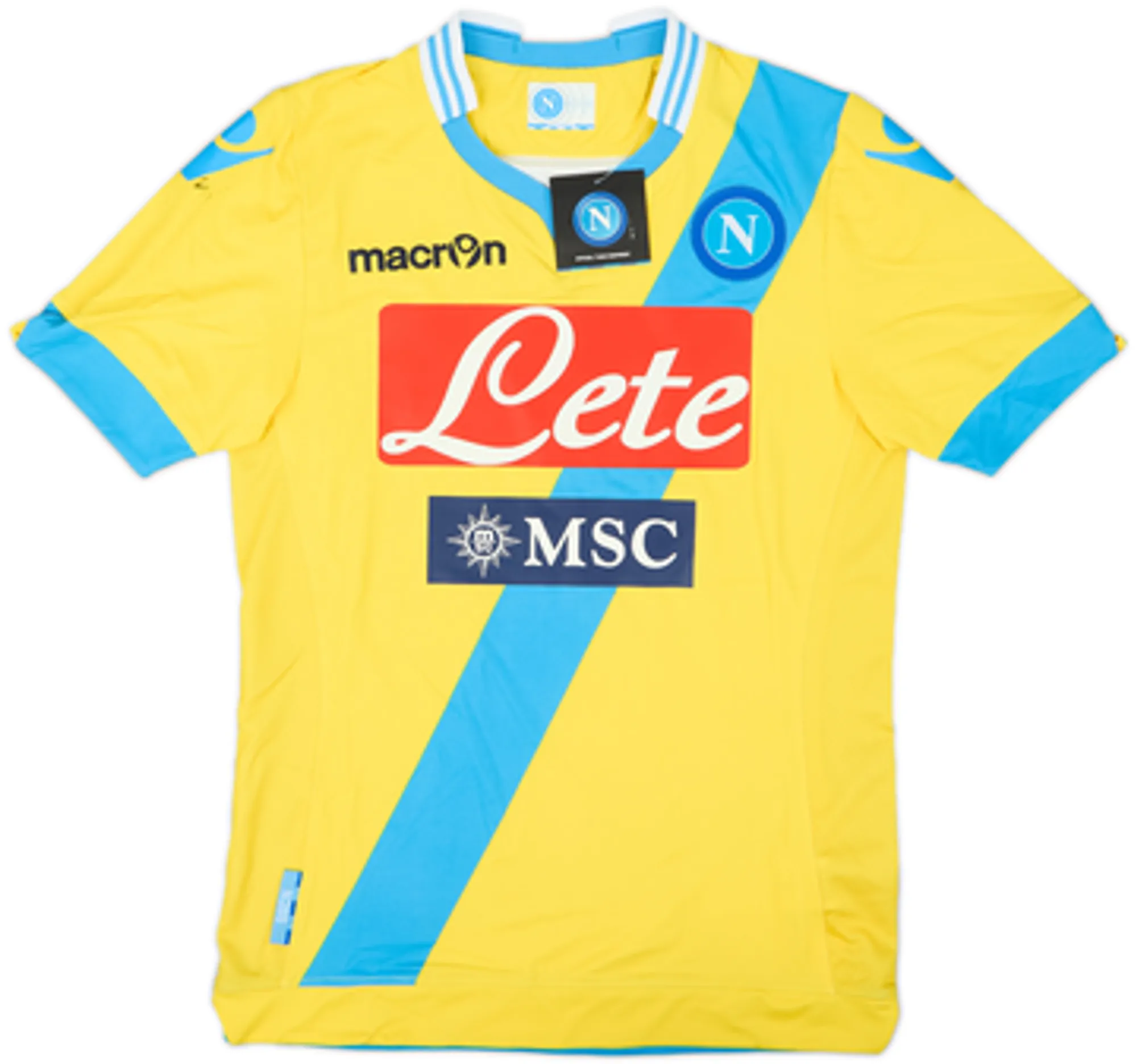 Macron Napoli Mens SS Third Shirt 2013/14