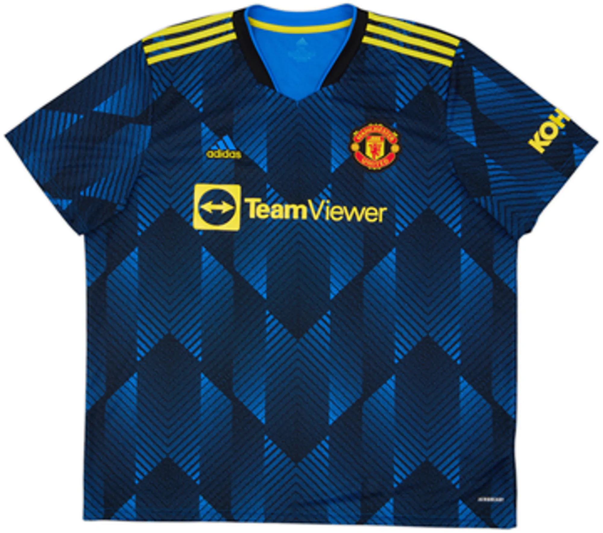adidas Manchester United Mens SS Third Shirt 2021/22