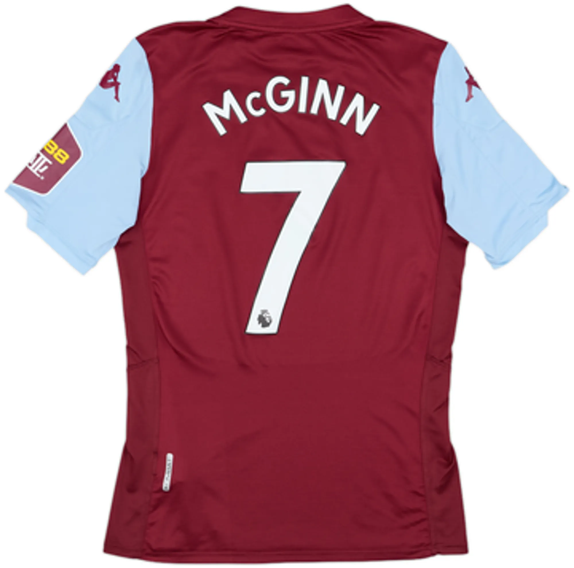 Kappa Aston Villa Mens SS Player Issue Home Shirt 2019/20