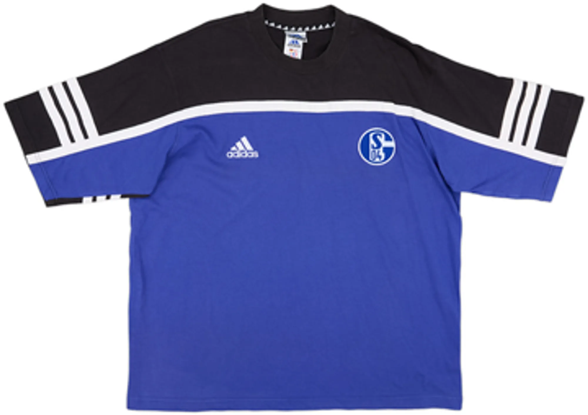 adidas Schalke 04 Mens SS Home Shirt 2000/01
