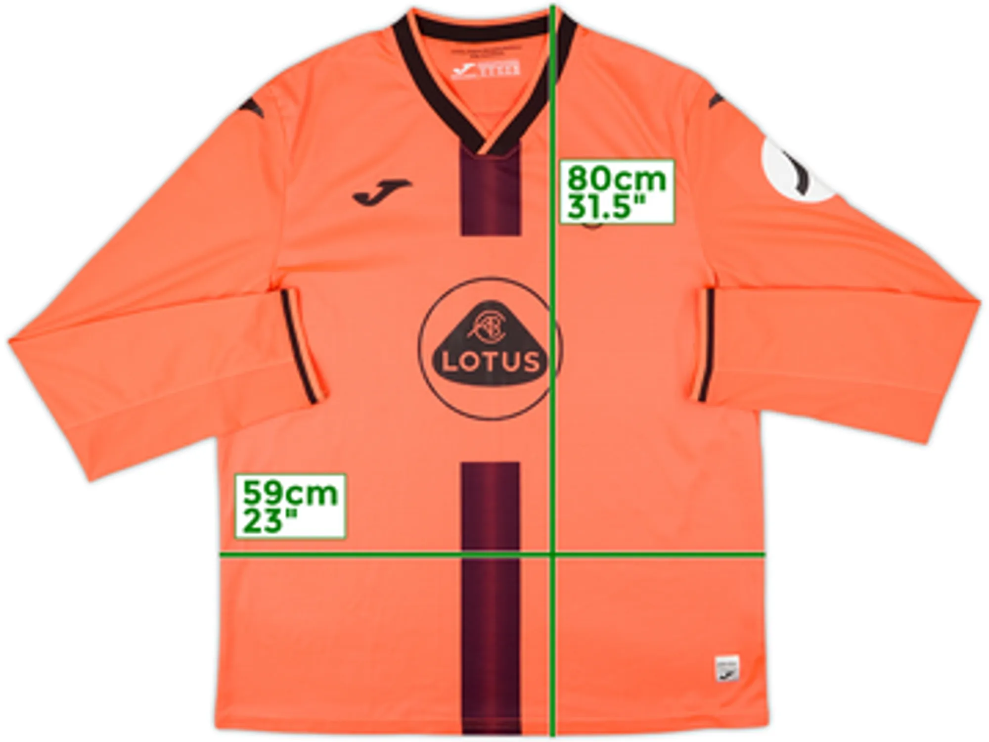 Joma Norwich City Mens LS Third Shirt 2021/22