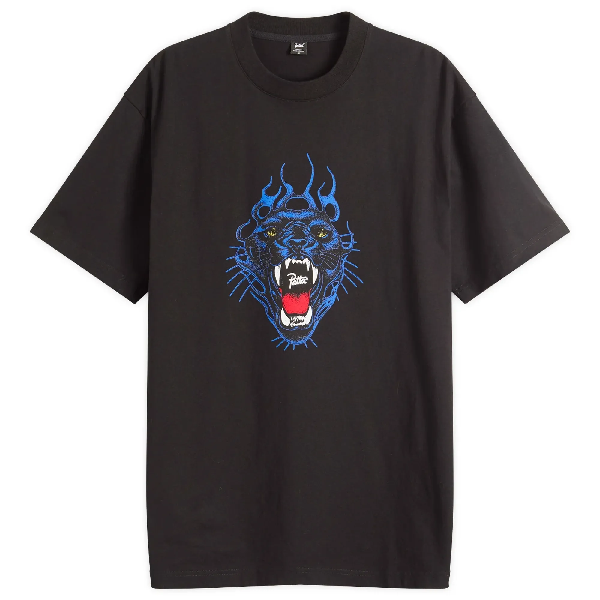 Patta Men's Fire Panther T-Shirt Black