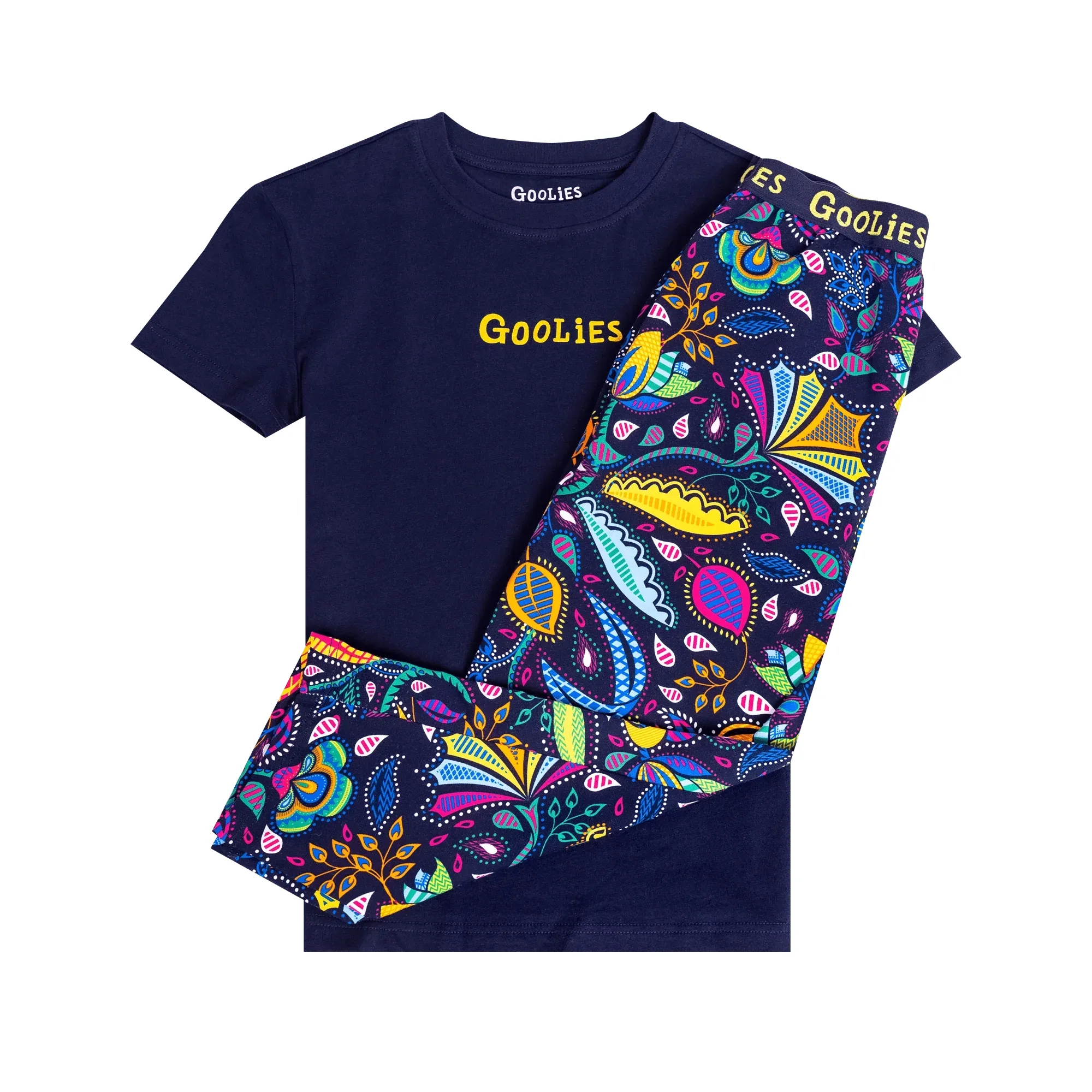 Goolies (Kids) Long Pyjamas - Magic Garden - Long & T-Shirt
