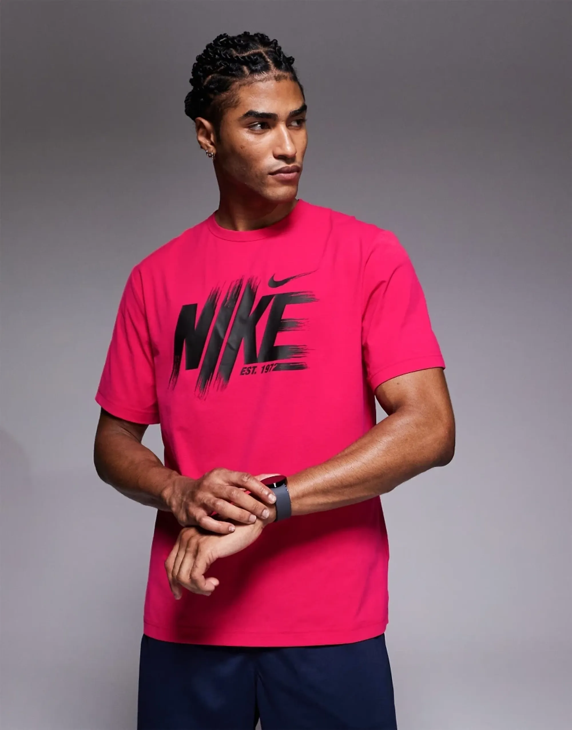 Nike Training Hyverse Dri-Fit T-Shirt In Pink