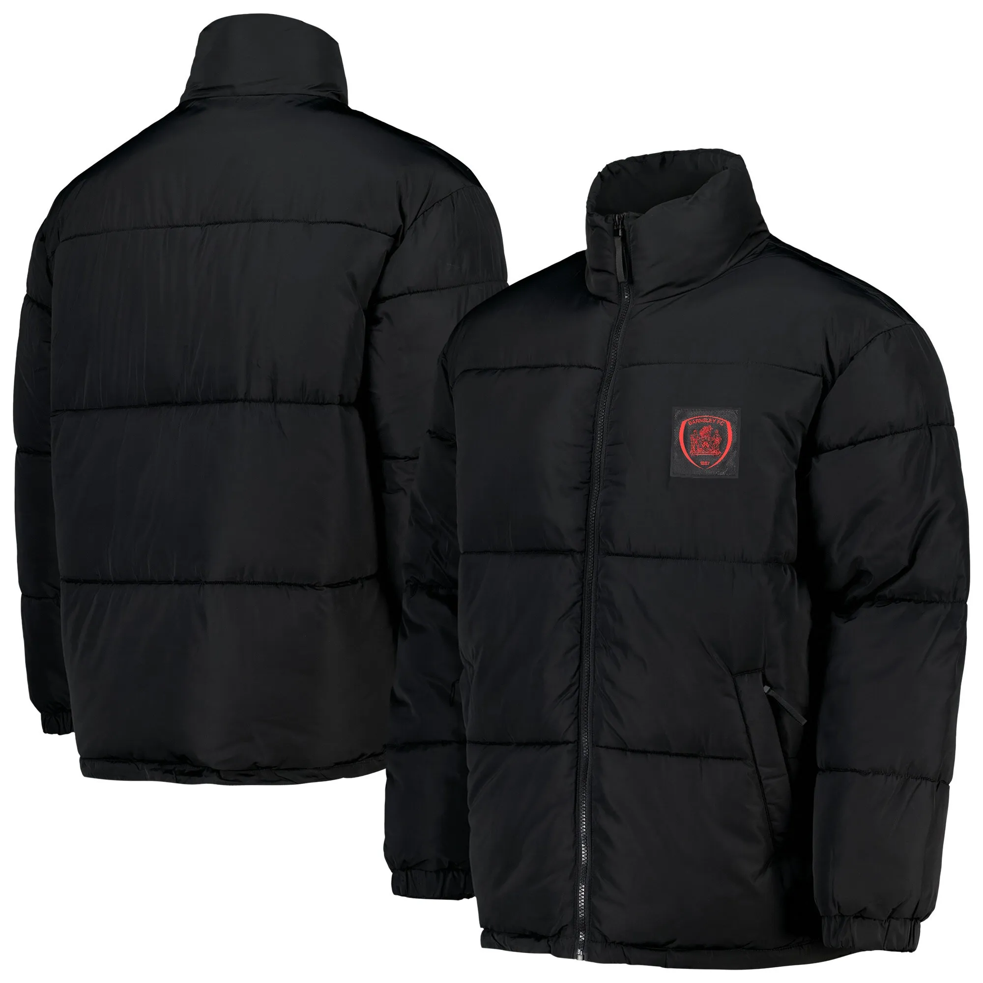 Barnsley Padded Jacket - Black - Mens