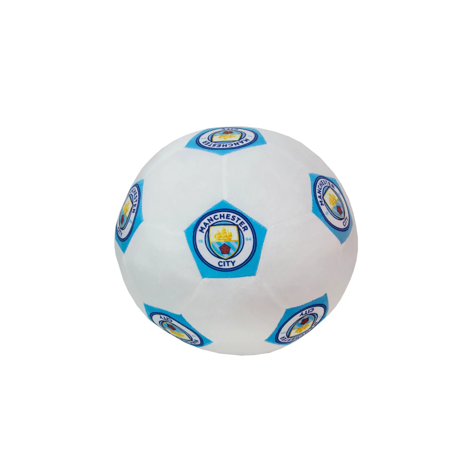 Manchester City Football Shaped 3D Cushion