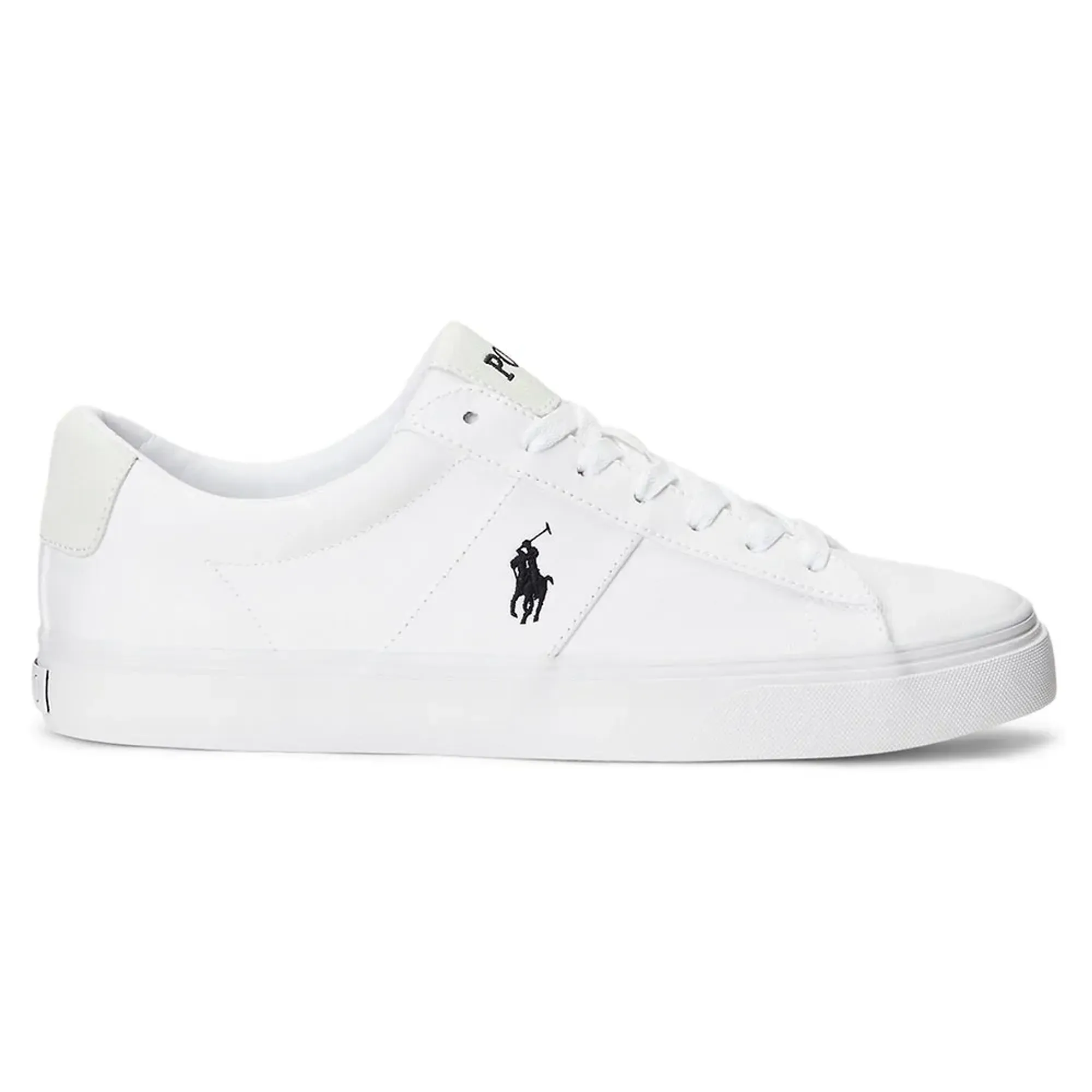Polo Ralph Lauren  SAYER-SNEAKERS-LOW TOP LACE  men's Shoes (Trainers) in White
