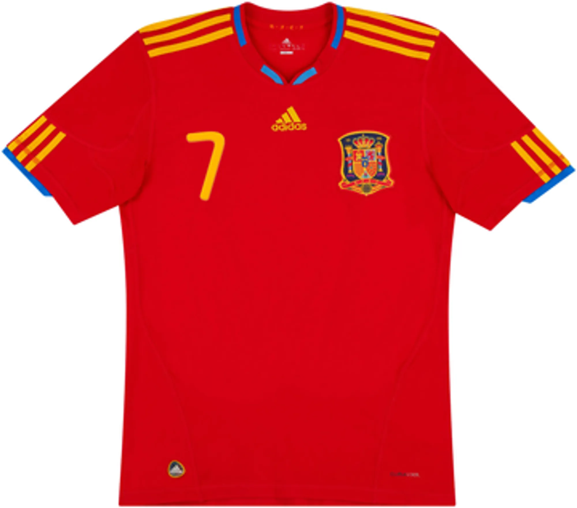 adidas Spain Mens SS Home Shirt 2009