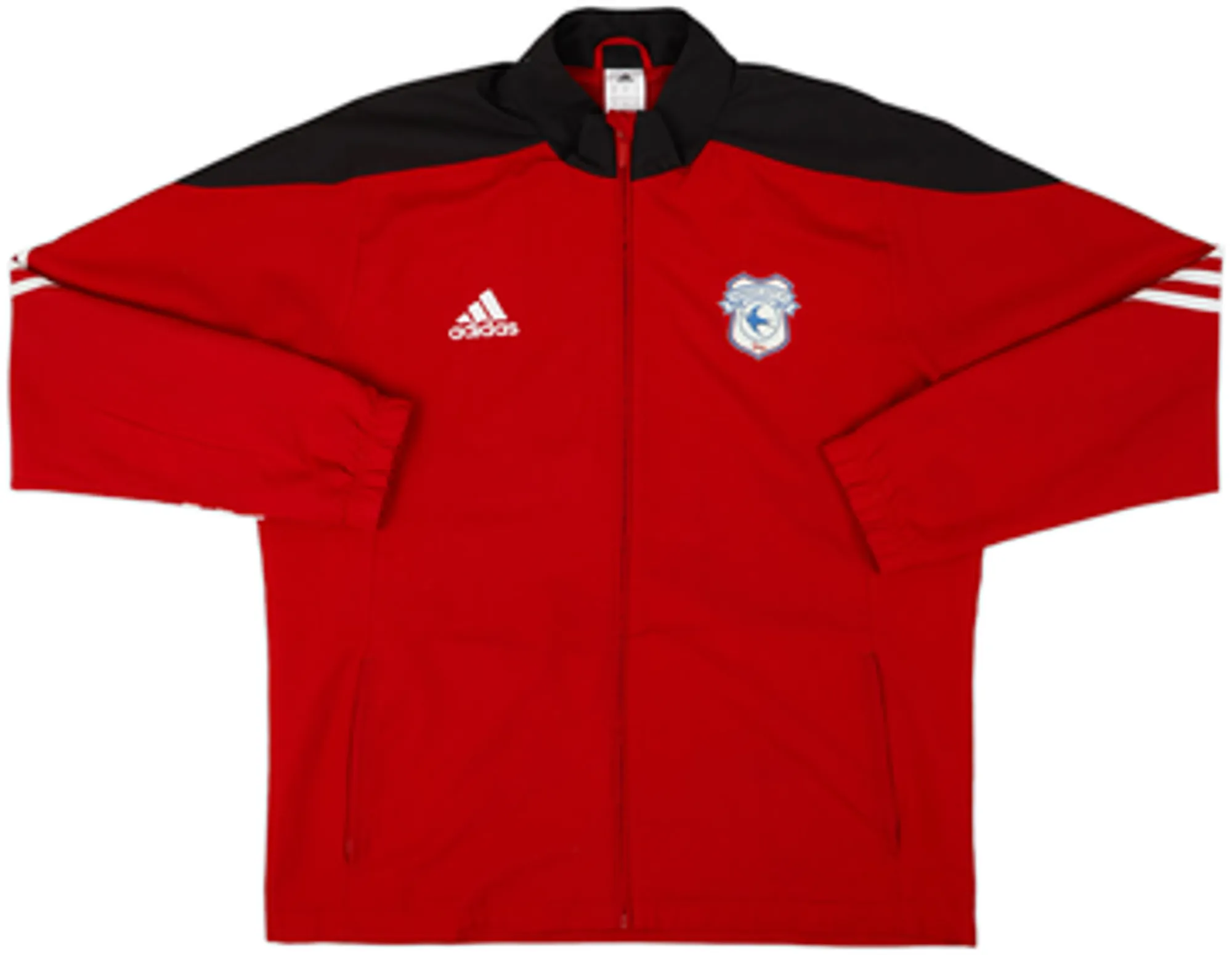 2015-16 Cardiff City adidas Track Jacket - 8/10 - (XL)