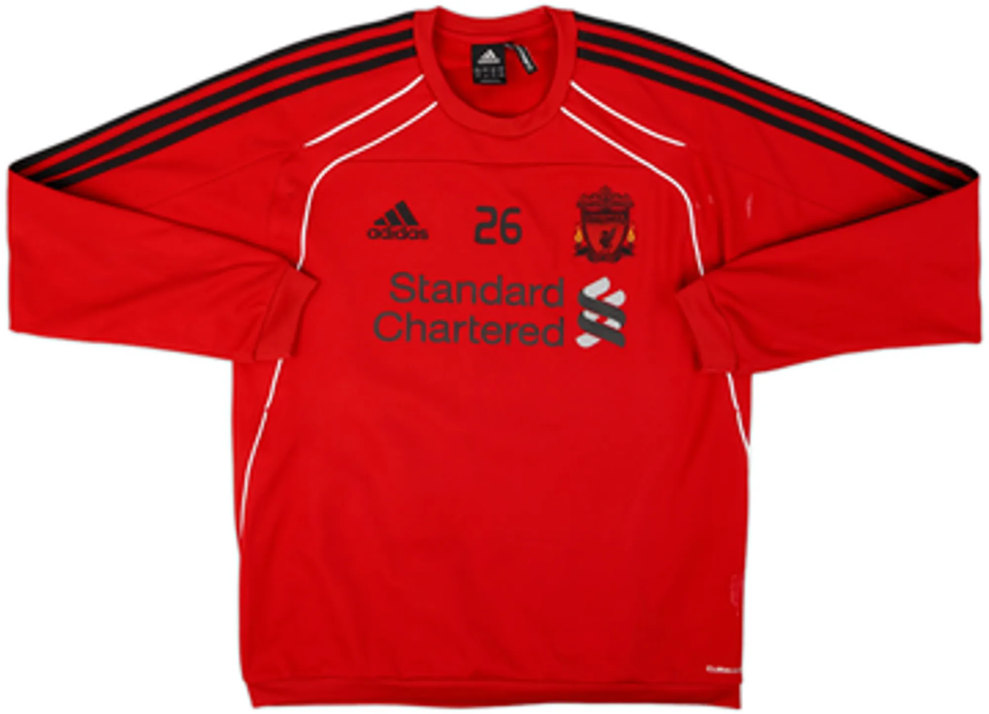 adidas Liverpool Mens SS Home Shirt 2010/11