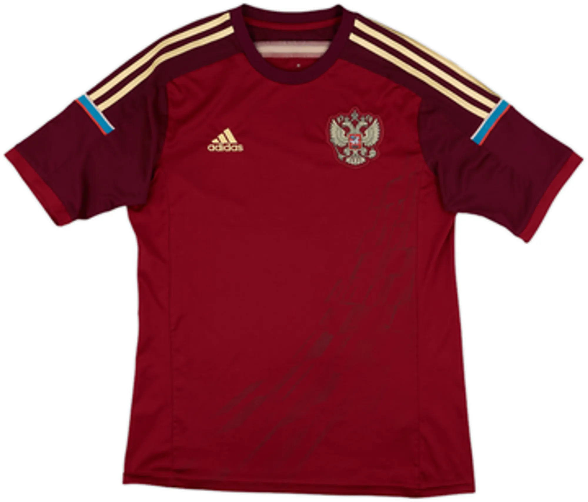 adidas Russia Mens SS Home Shirt 2014