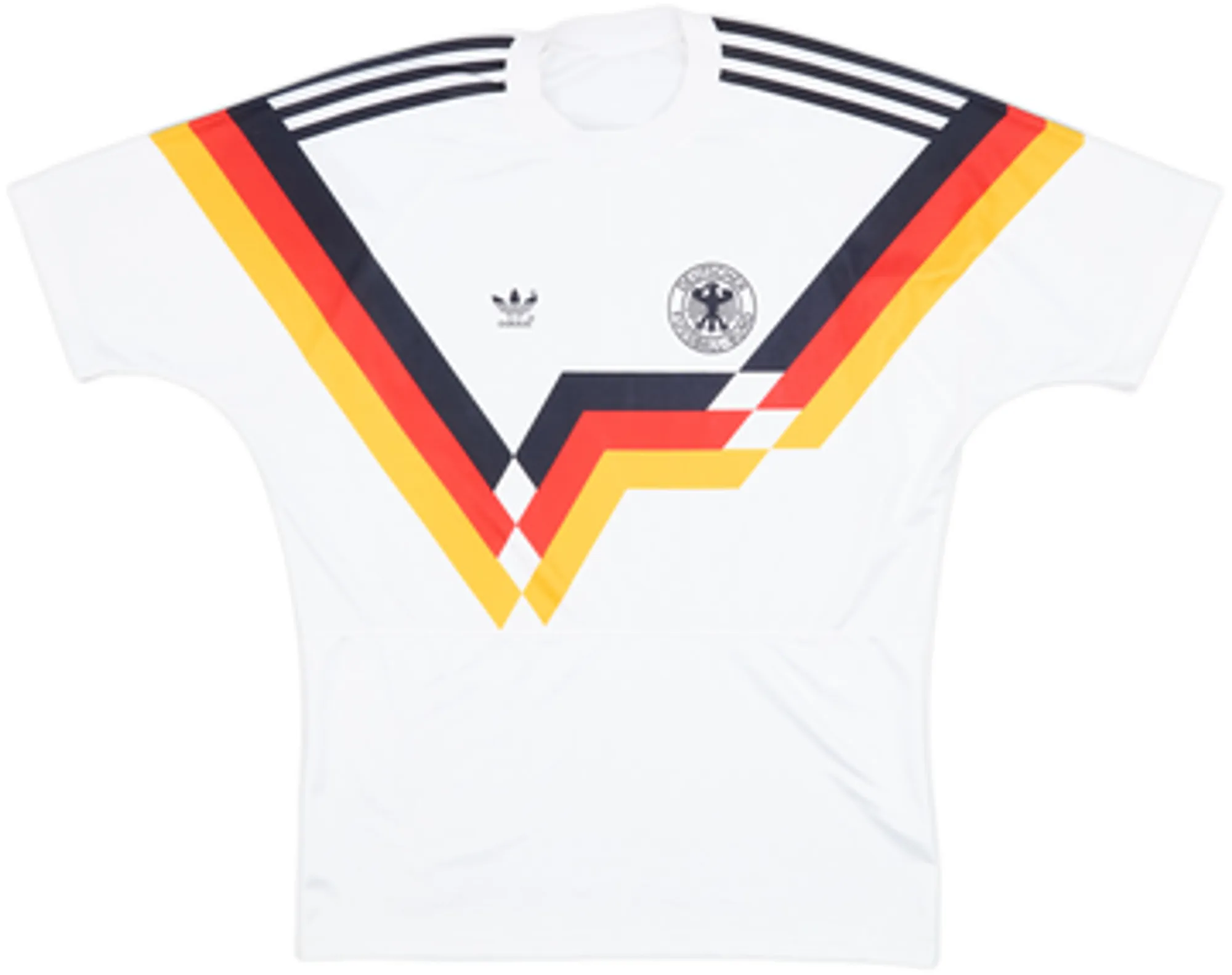 adidas Germany Mens SS Home Shirt 1988