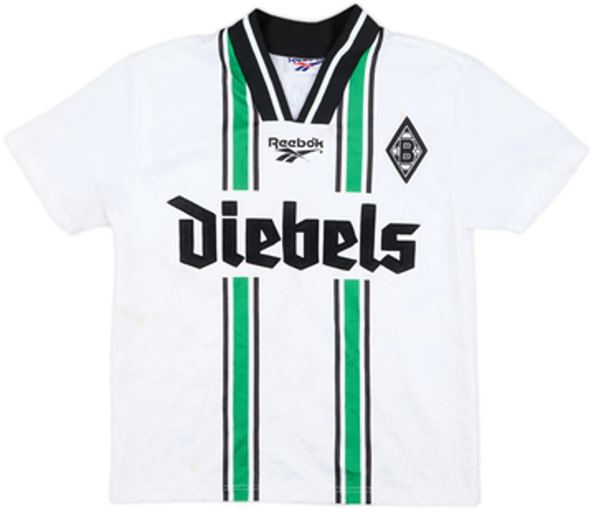 Reebok Borussia Monchengladbach Boys SS Home Shirt 1996/97