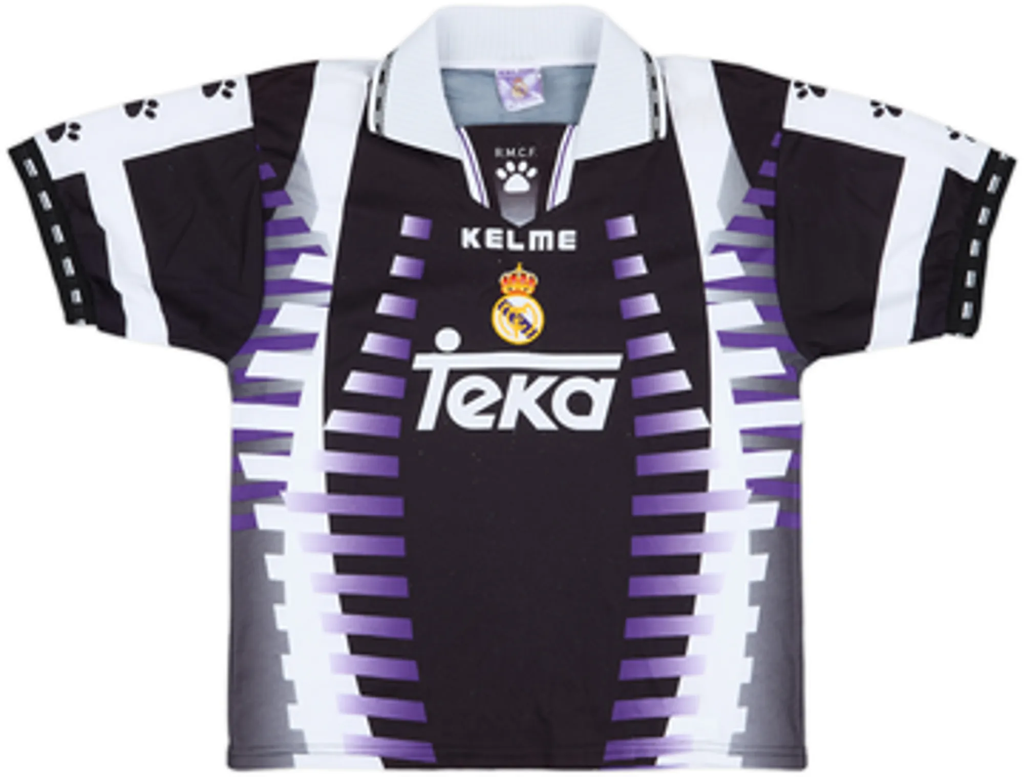 Kelme Real Madrid Mens SS Third Shirt 1997/98