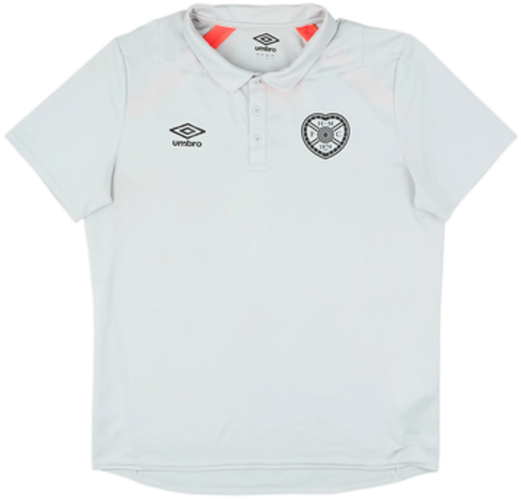 2018-19 Hearts Umbro Polo Shirt - 7/10 - (L)