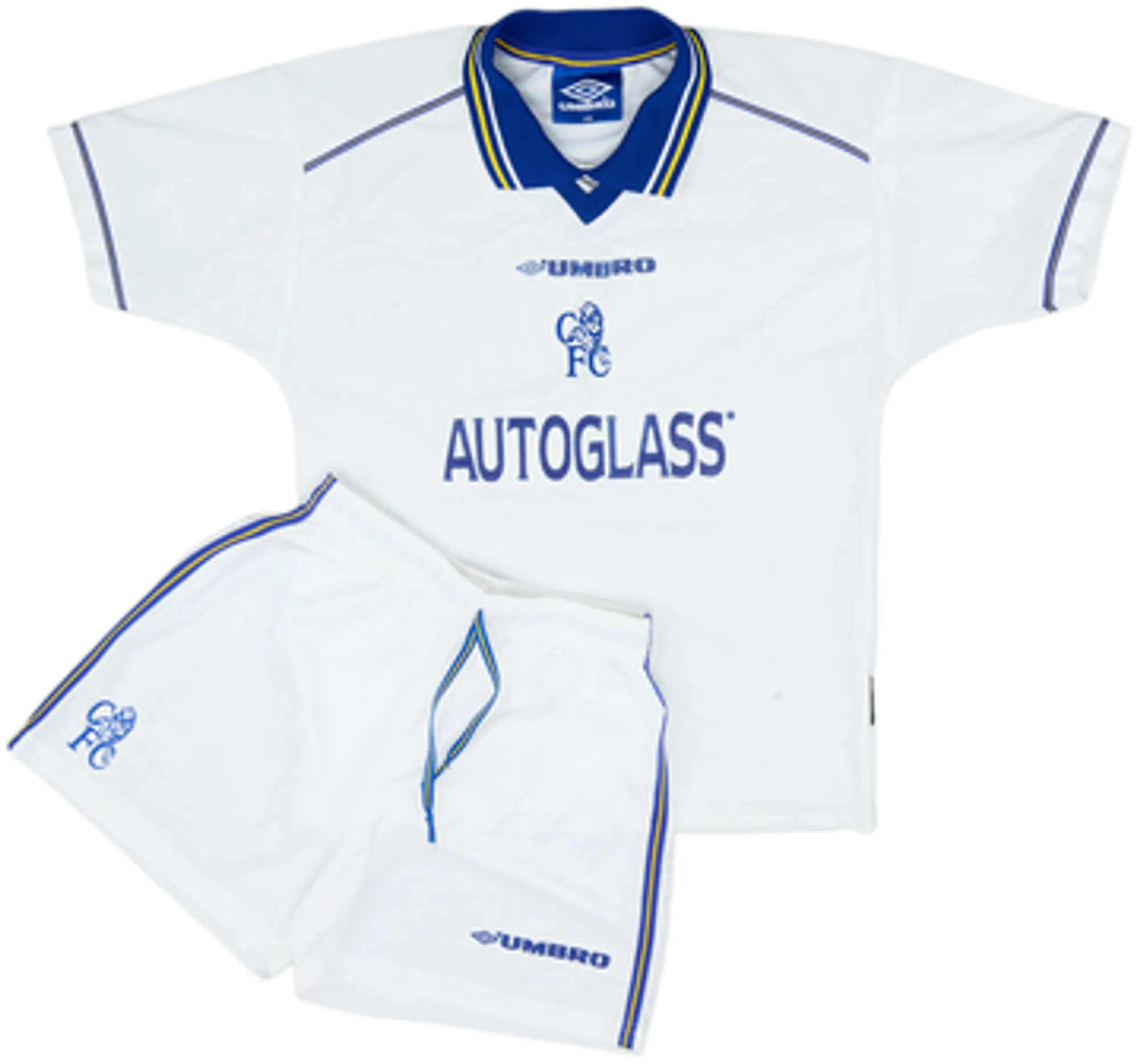 Umbro Chelsea Boys SS Away Mini Kit 1998/00