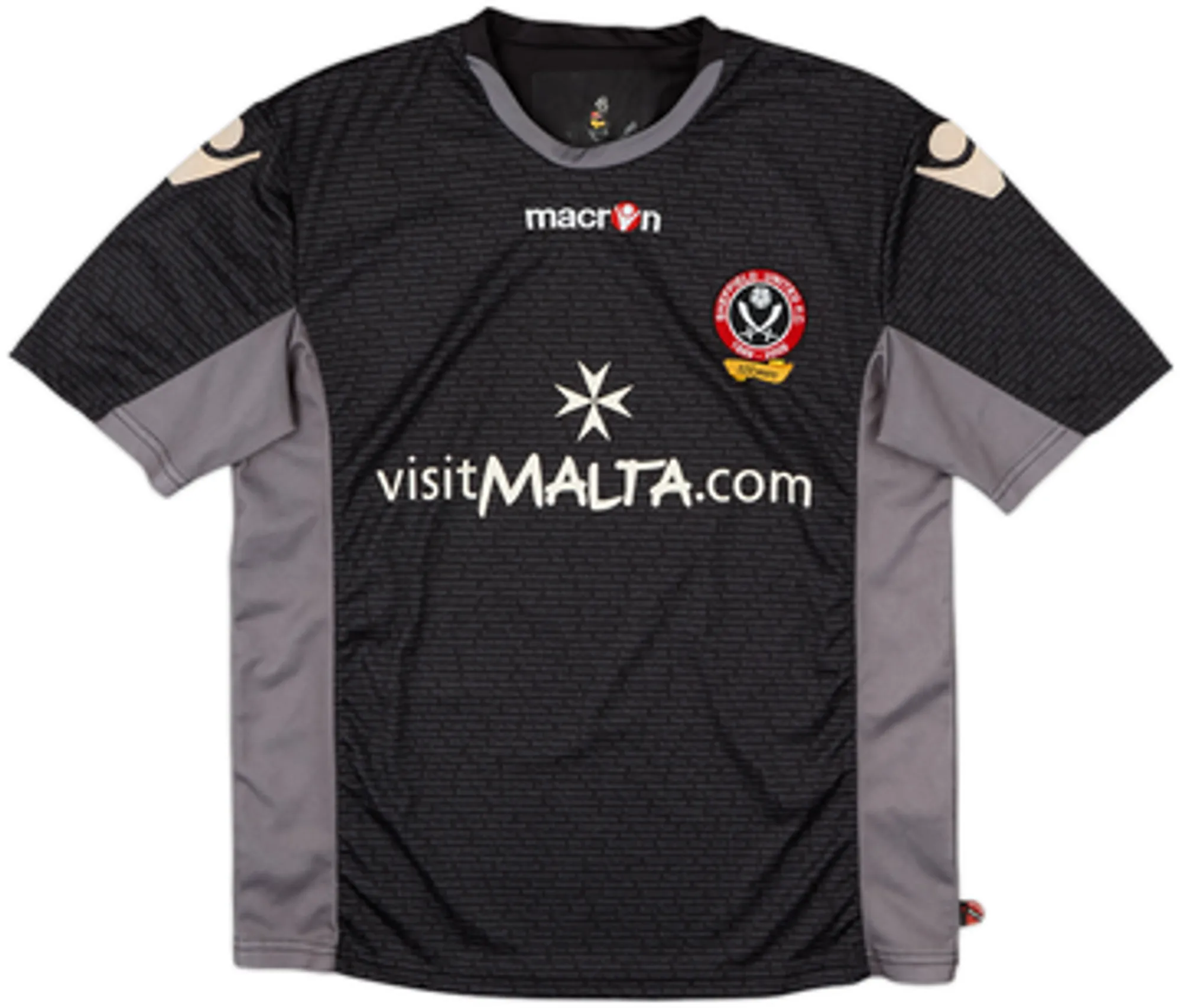 Macron Sheffield United Mens SS Home Shirt 2009/10