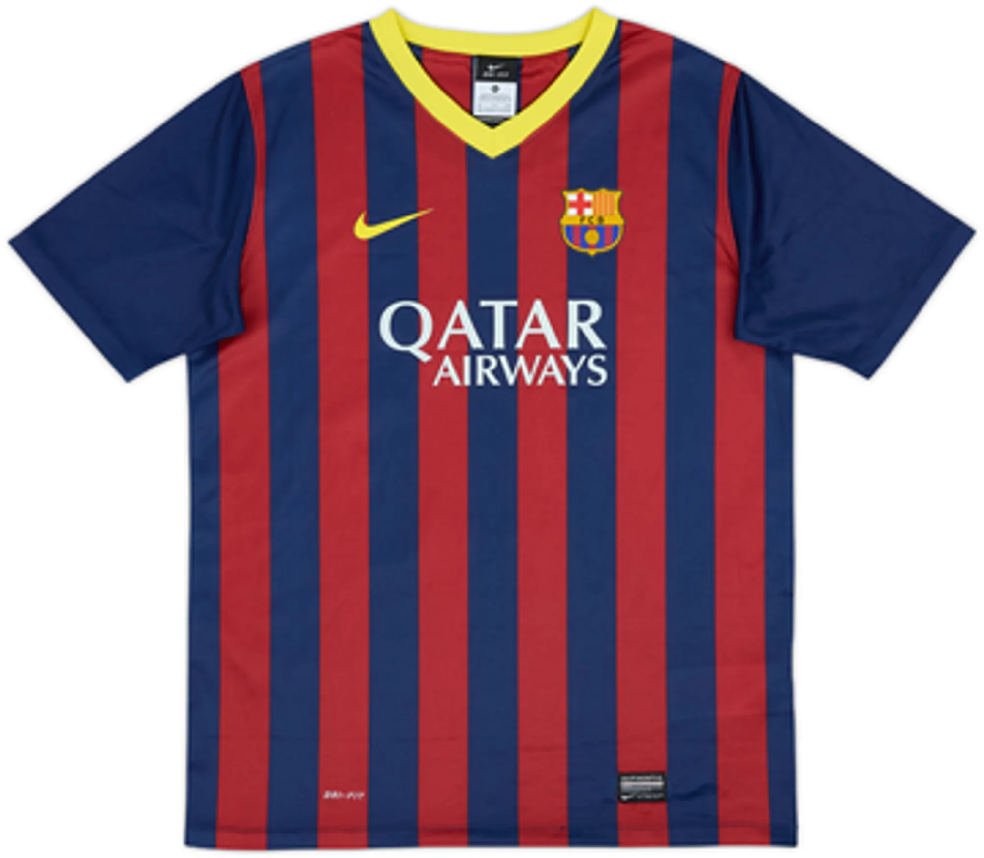 Nike Barcelona Boys SS Home Shirt 2013/14