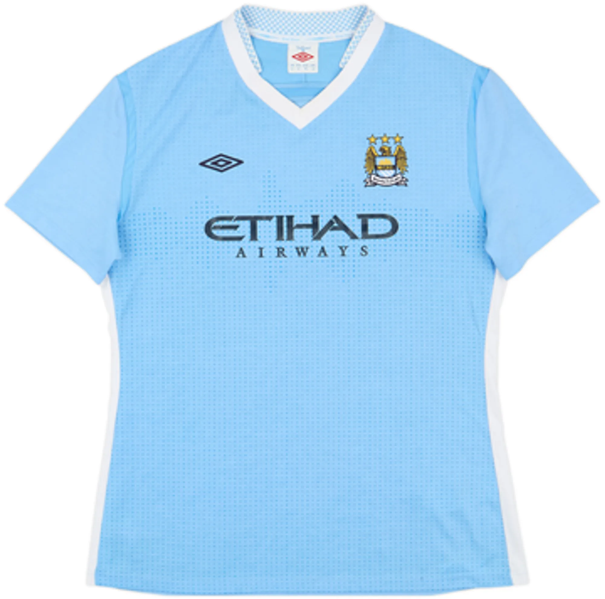 Umbro Manchester City Womens SS Home Shirt 2011/12