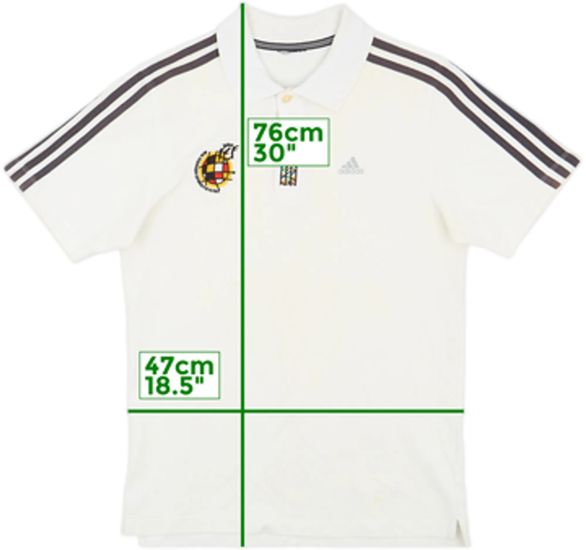 adidas Spain Mens SS Home Shirt 2006