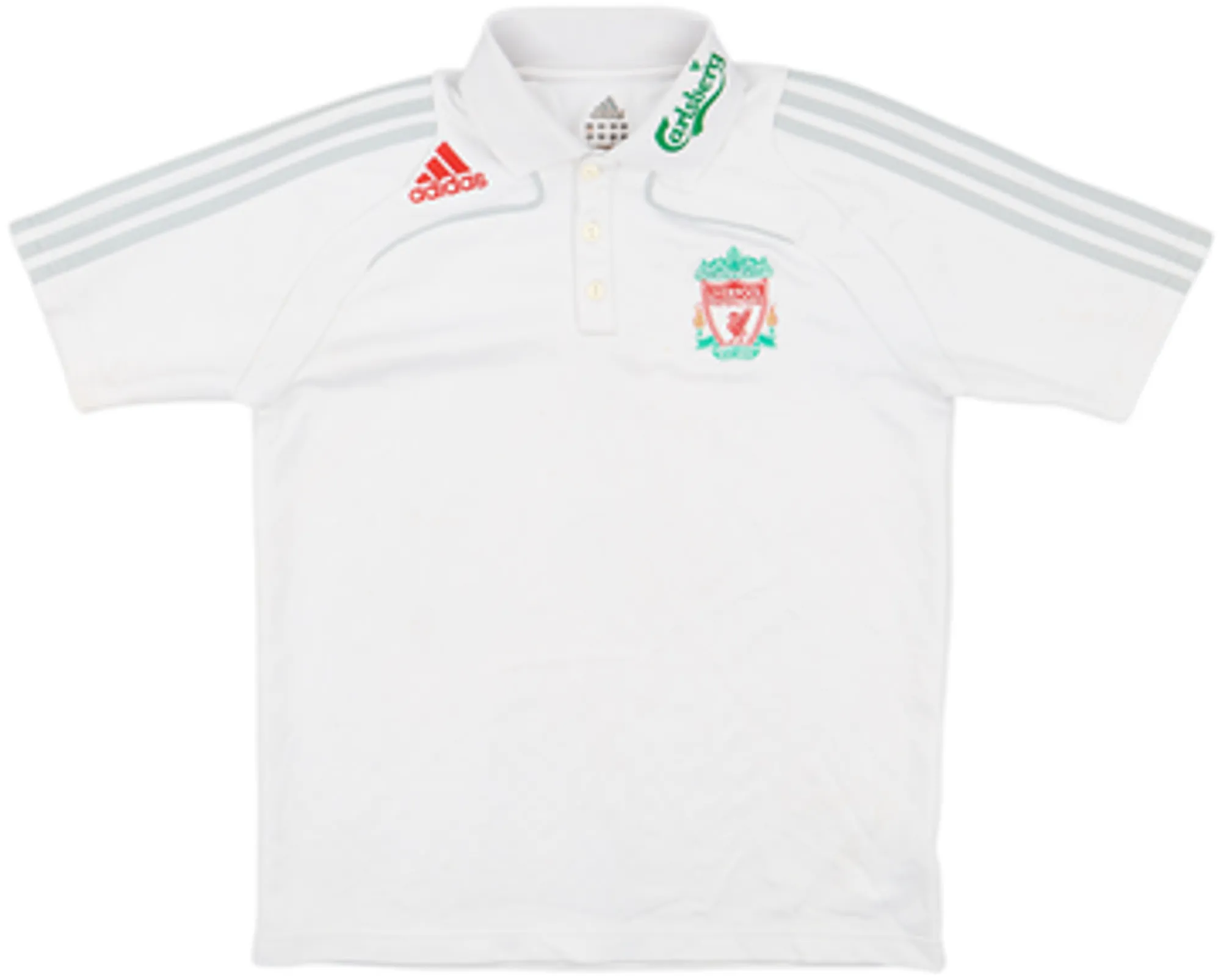 2008-09 Liverpool adidas Polo Shirt - 5/10 - (S)