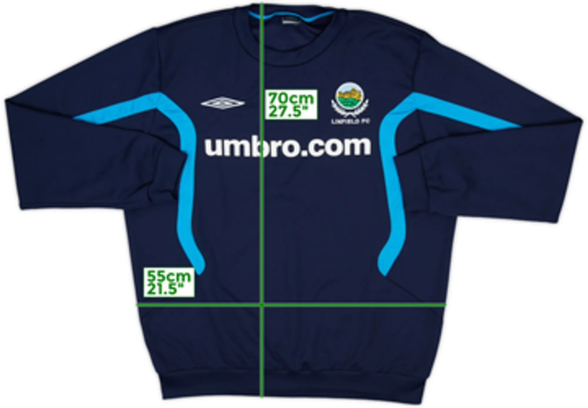 Umbro Linfield Mens SS Home Shirt 2011/12