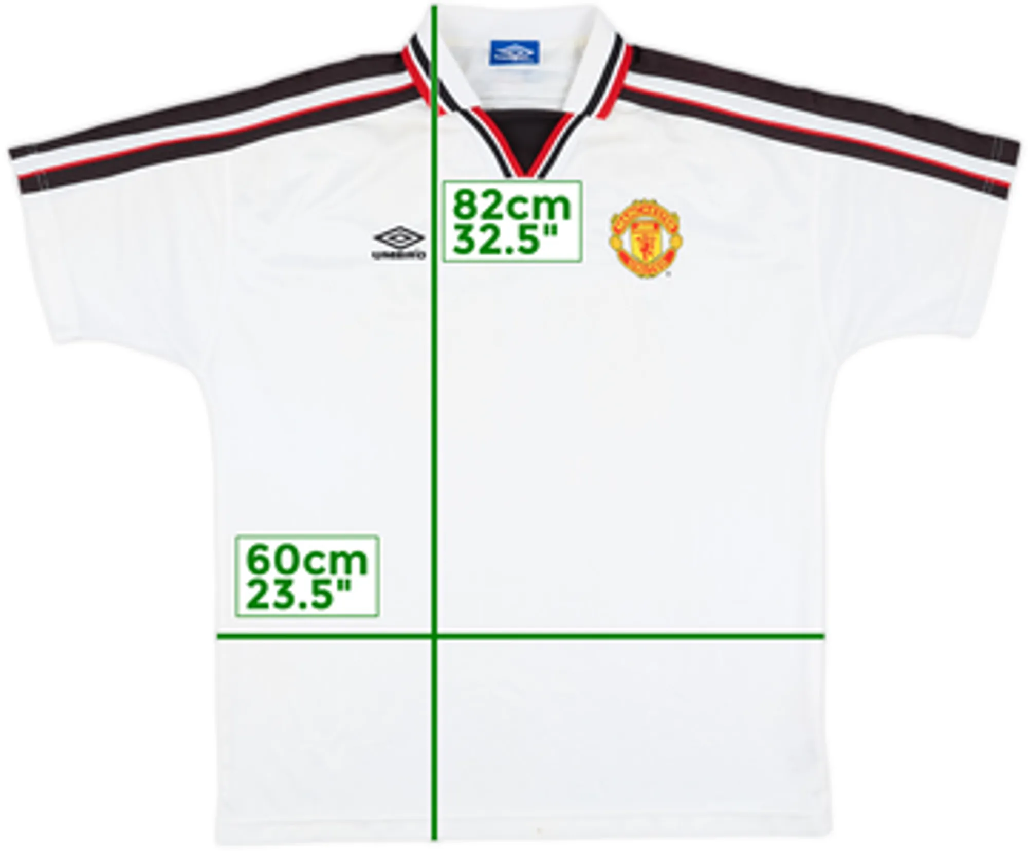 Umbro Manchester United Mens SS Home Shirt 1997/98