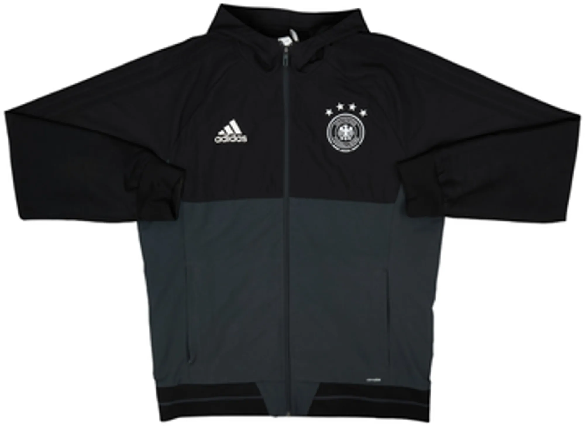 2016-17 Germany adidas Hooded Track Jacket - 9/10 - (L)