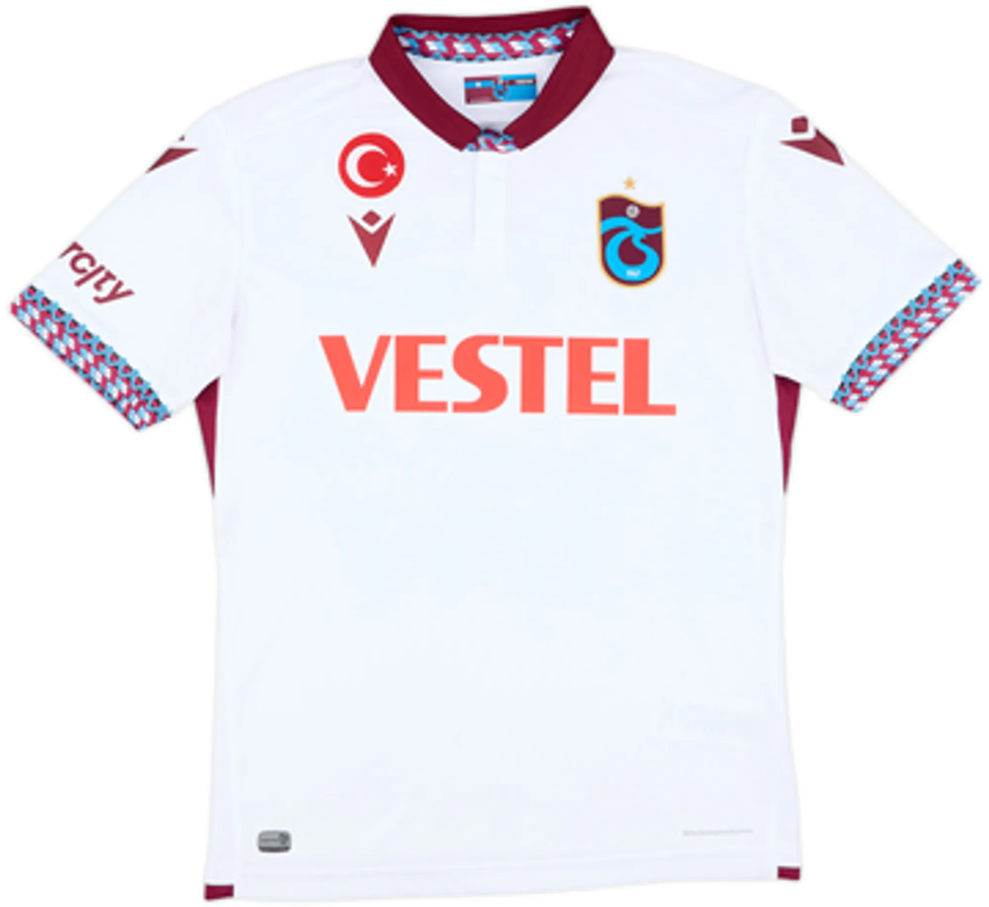 Macron Trabzonspor Mens SS Away Shirt 2020/21