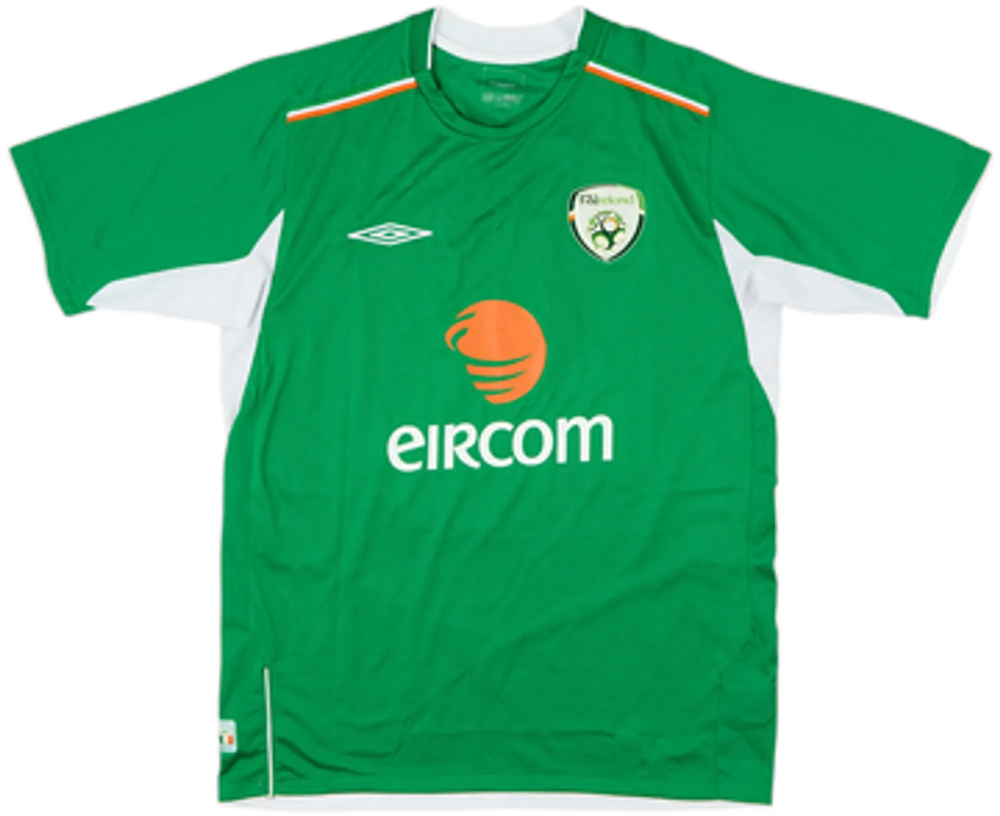 Umbro Republic of Ireland Mens SS Home Shirt 2004