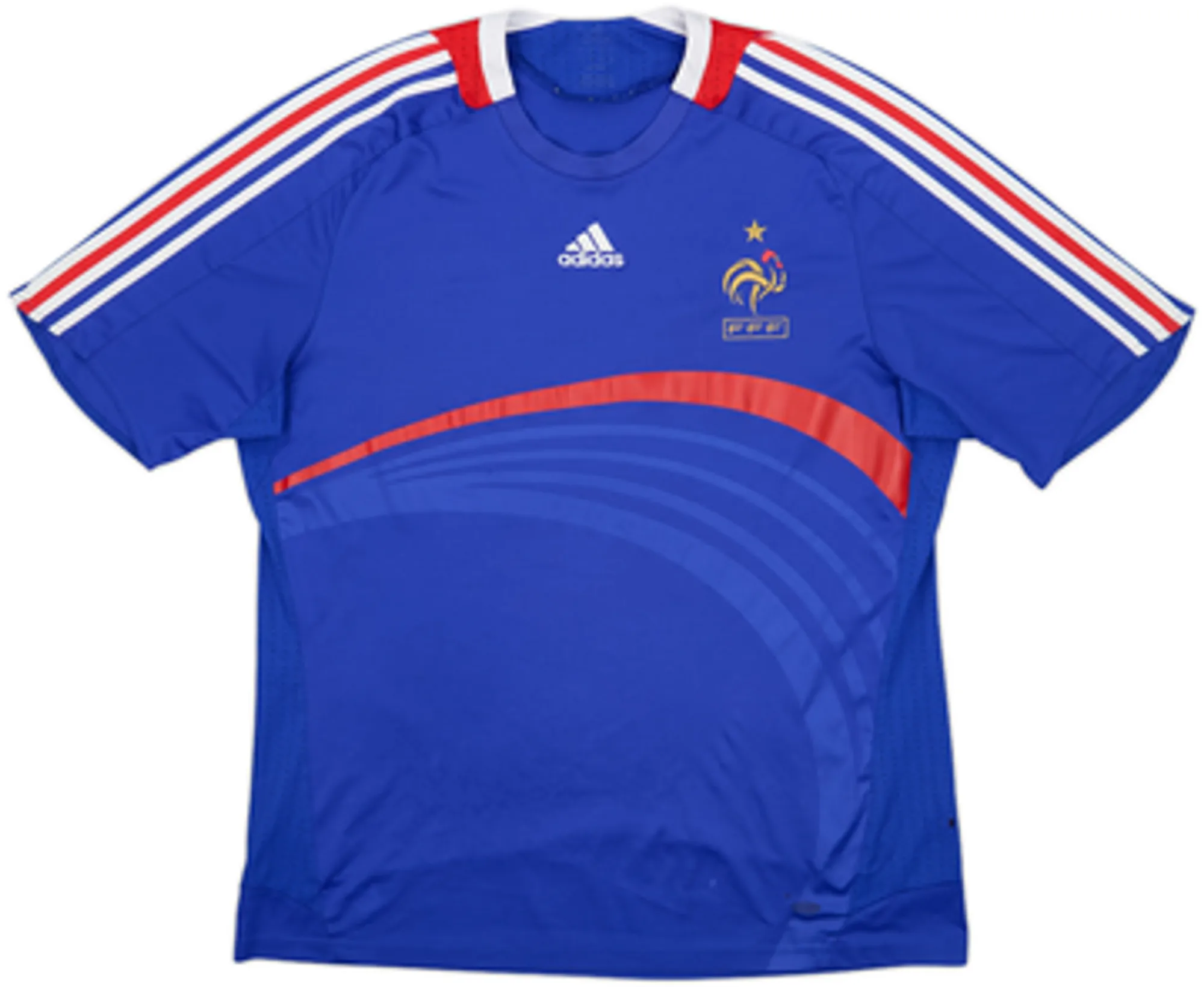 adidas France Mens SS Home Shirt 2007