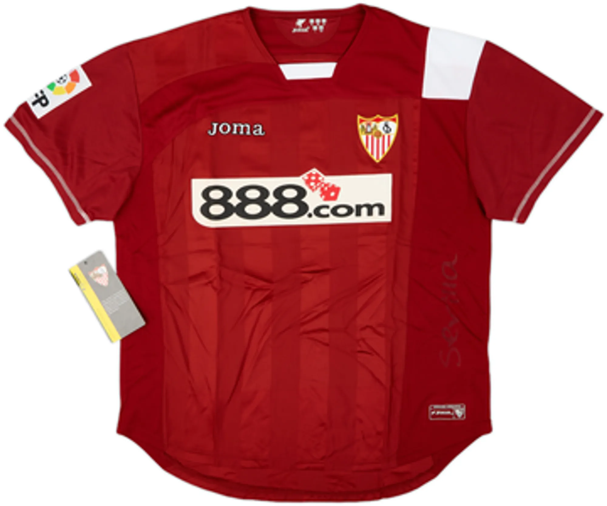 Joma Sevilla Mens SS Away Shirt 2007/08