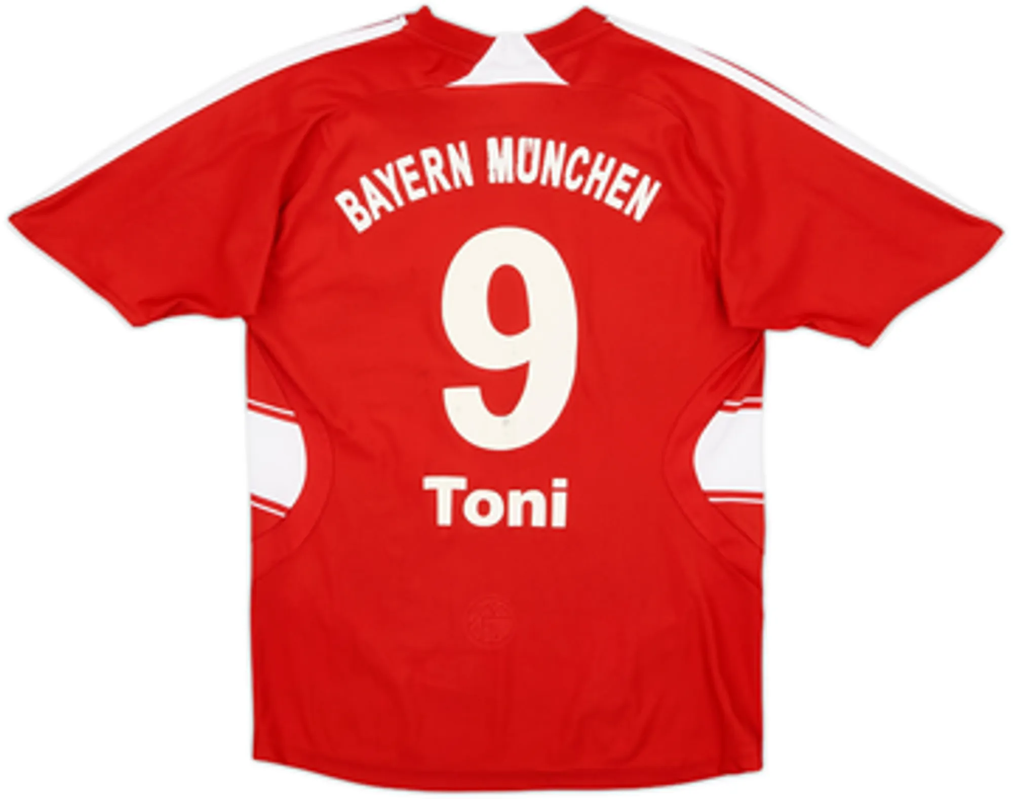 adidas Bayern Munich Boys SS Home Shirt 2007/08