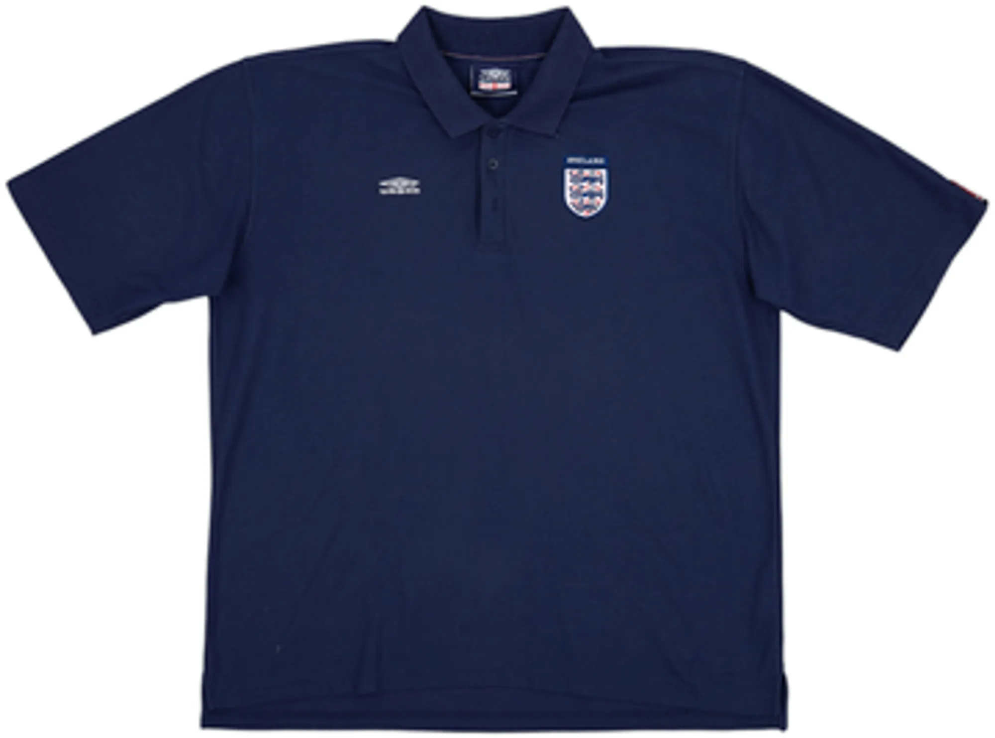 1999-00 England Umbro Polo Shirt - 8/10 - (XXL)