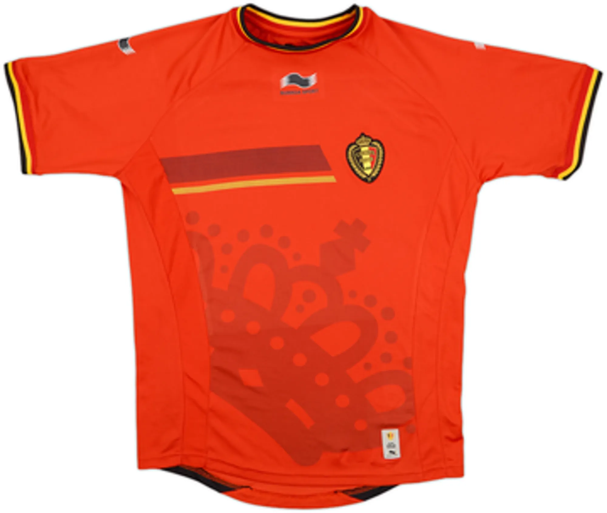 Burrda Belgium Mens SS Home Shirt 2012