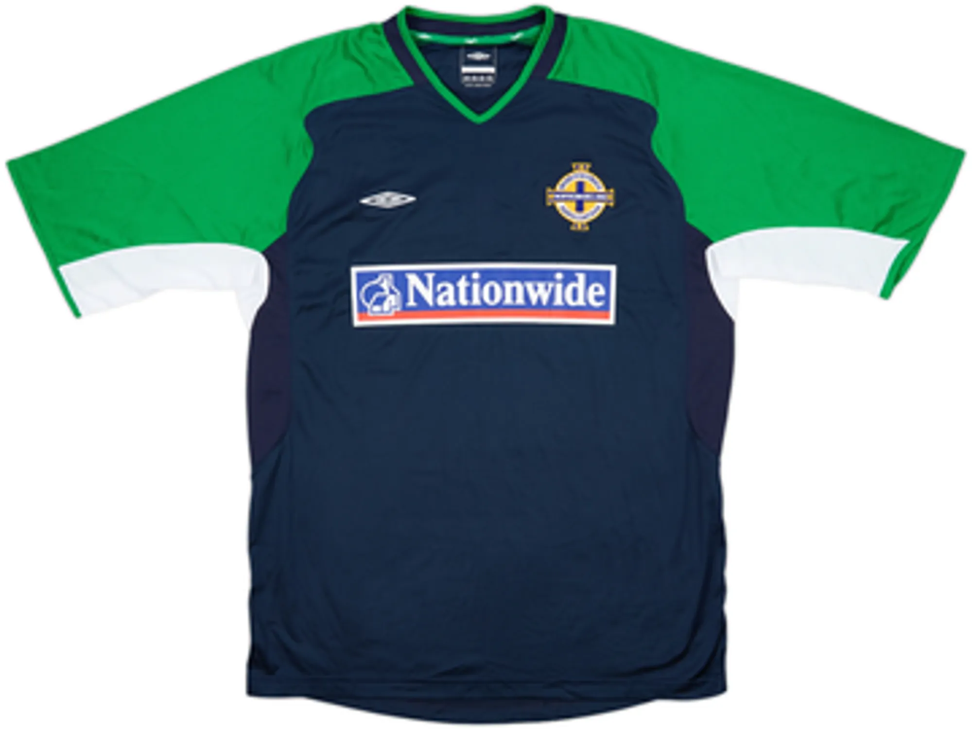 Umbro Northern Ireland Mens SS Home Shirt 2008