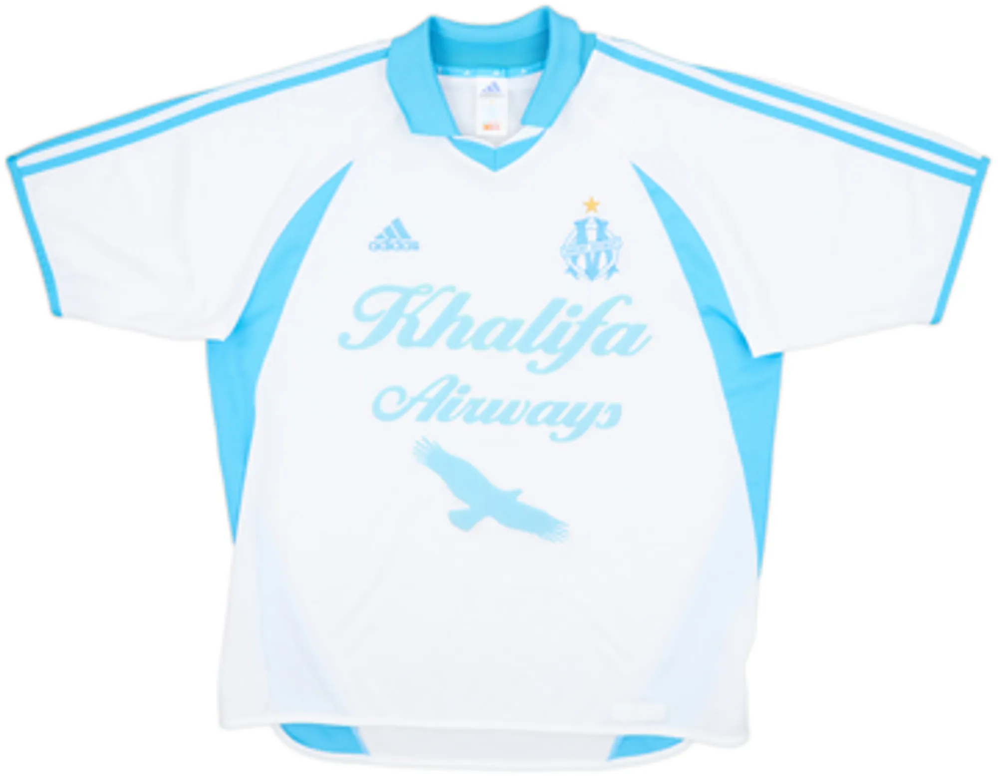 adidas Marseille Mens SS Home Shirt 2001/02