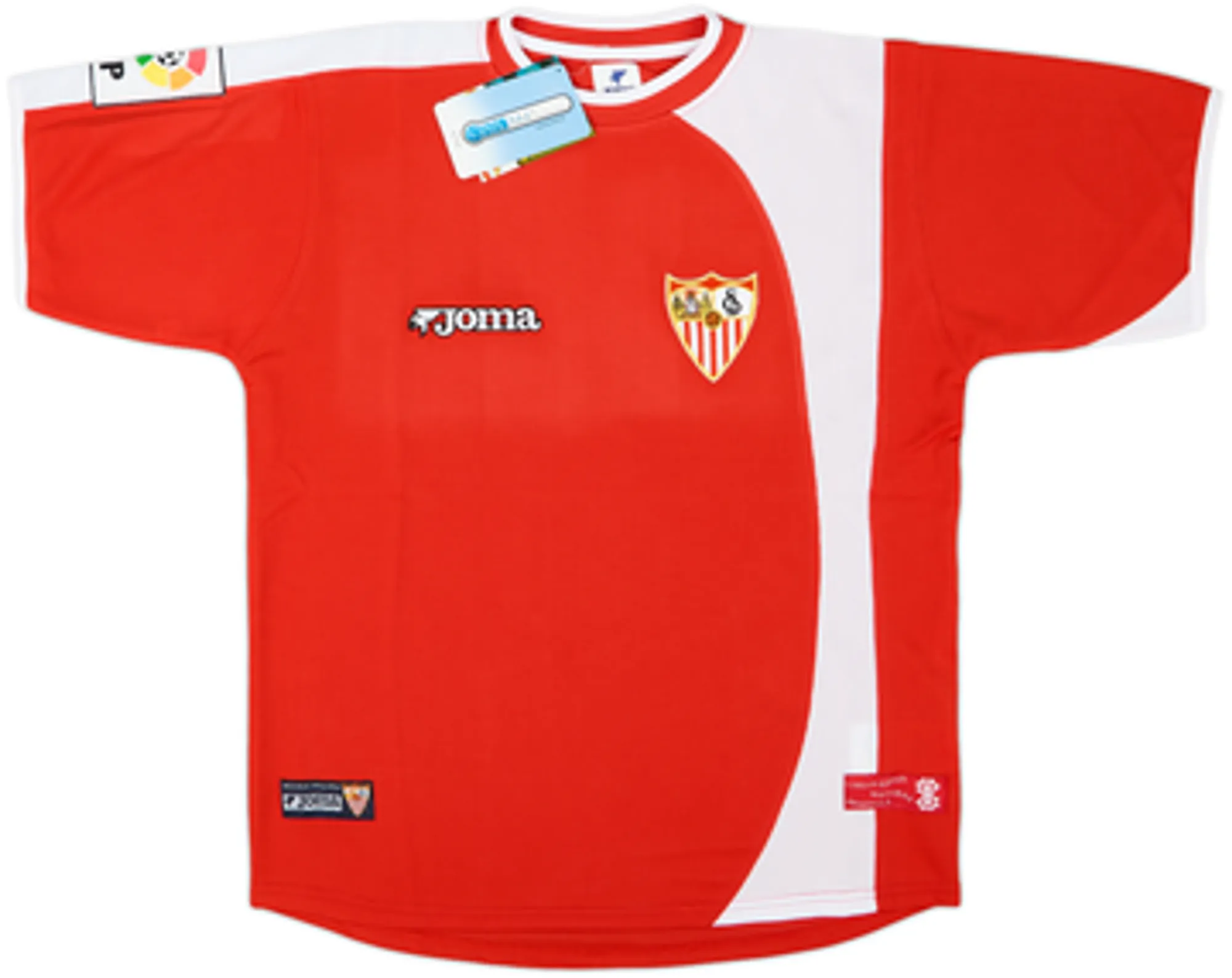 Joma Sevilla Mens SS Away Shirt 2004/05