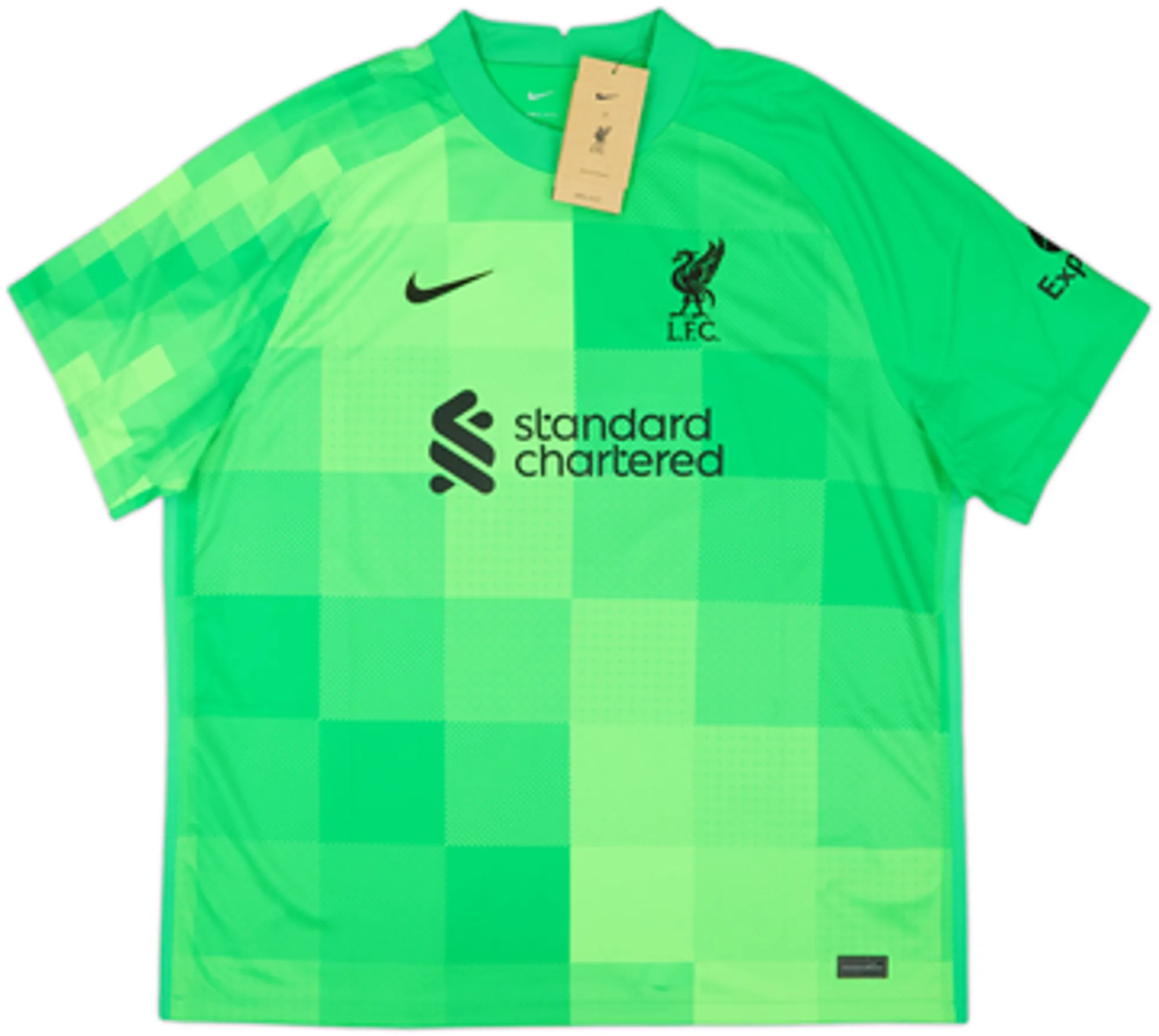 Nike Liverpool Mens LS Goalkeeper Home Shirt 2021/22