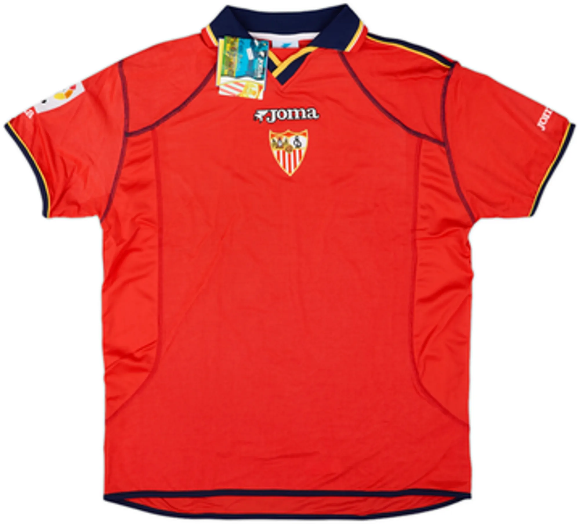 Joma Sevilla Mens SS Away Shirt 2001/02