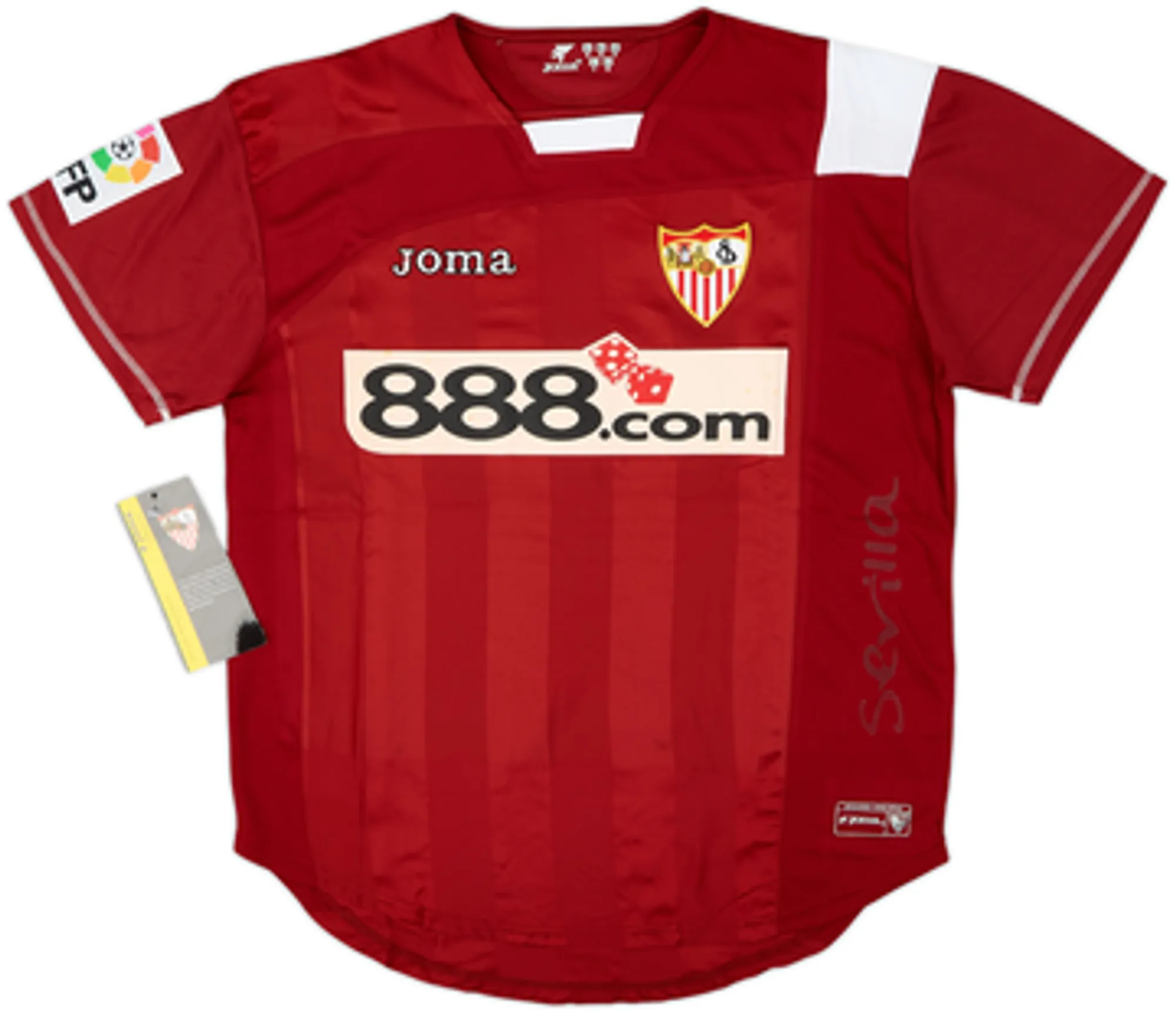 Joma Sevilla Mens SS Away Shirt 2007/08