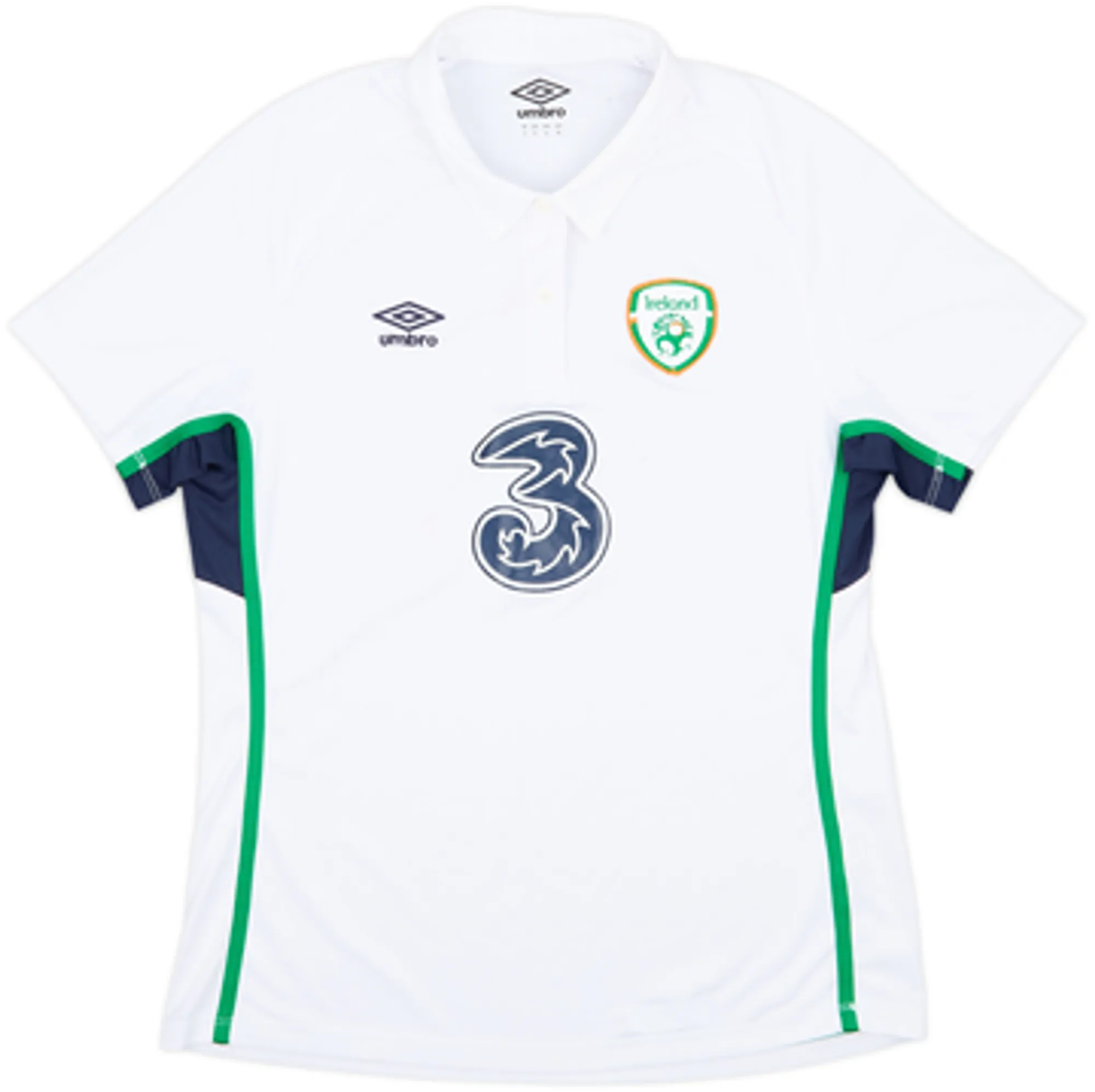Umbro Republic of Ireland Womens SS Away Shirt 2014