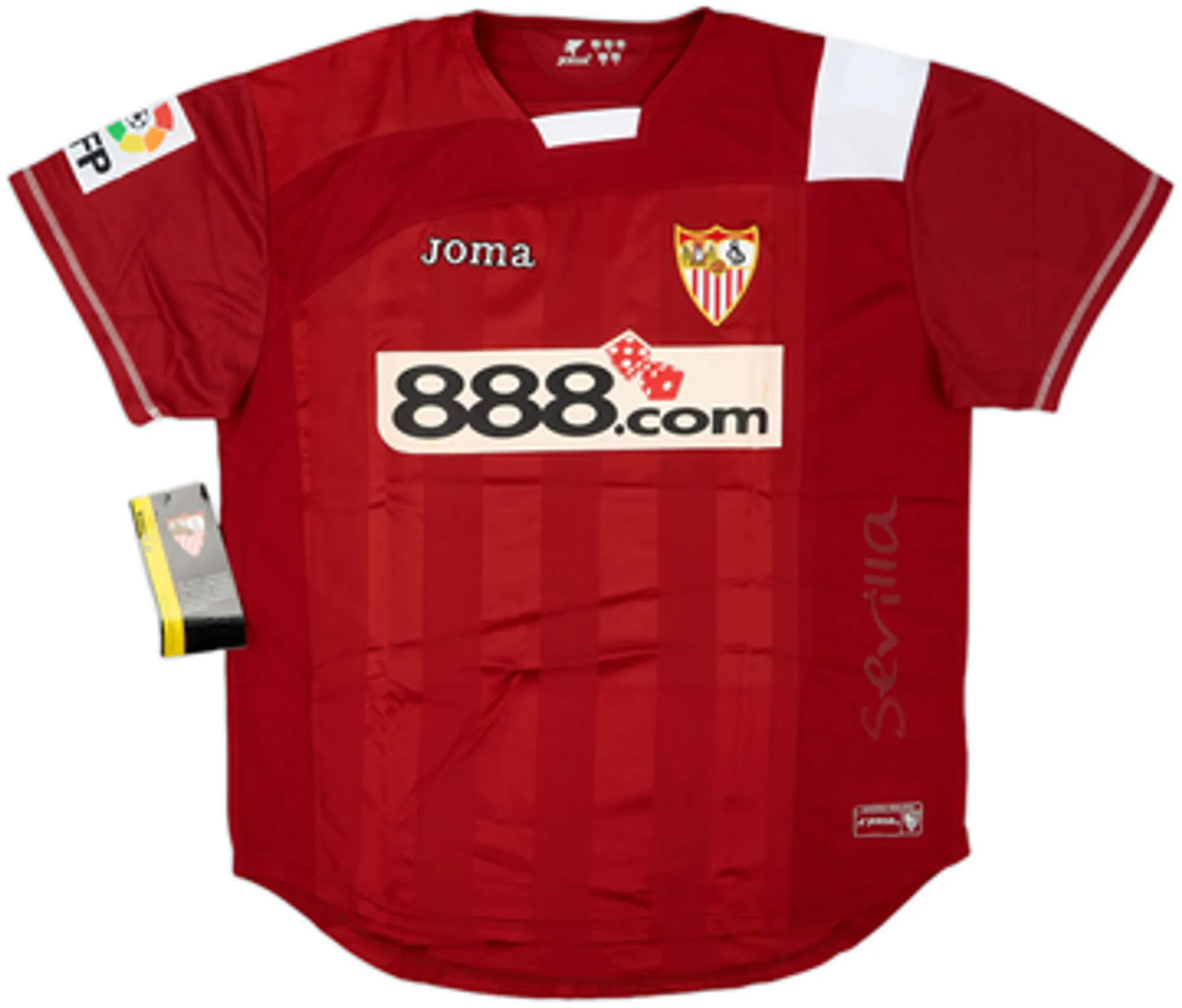 Joma Sevilla Mens SS Away Shirt 2007/08