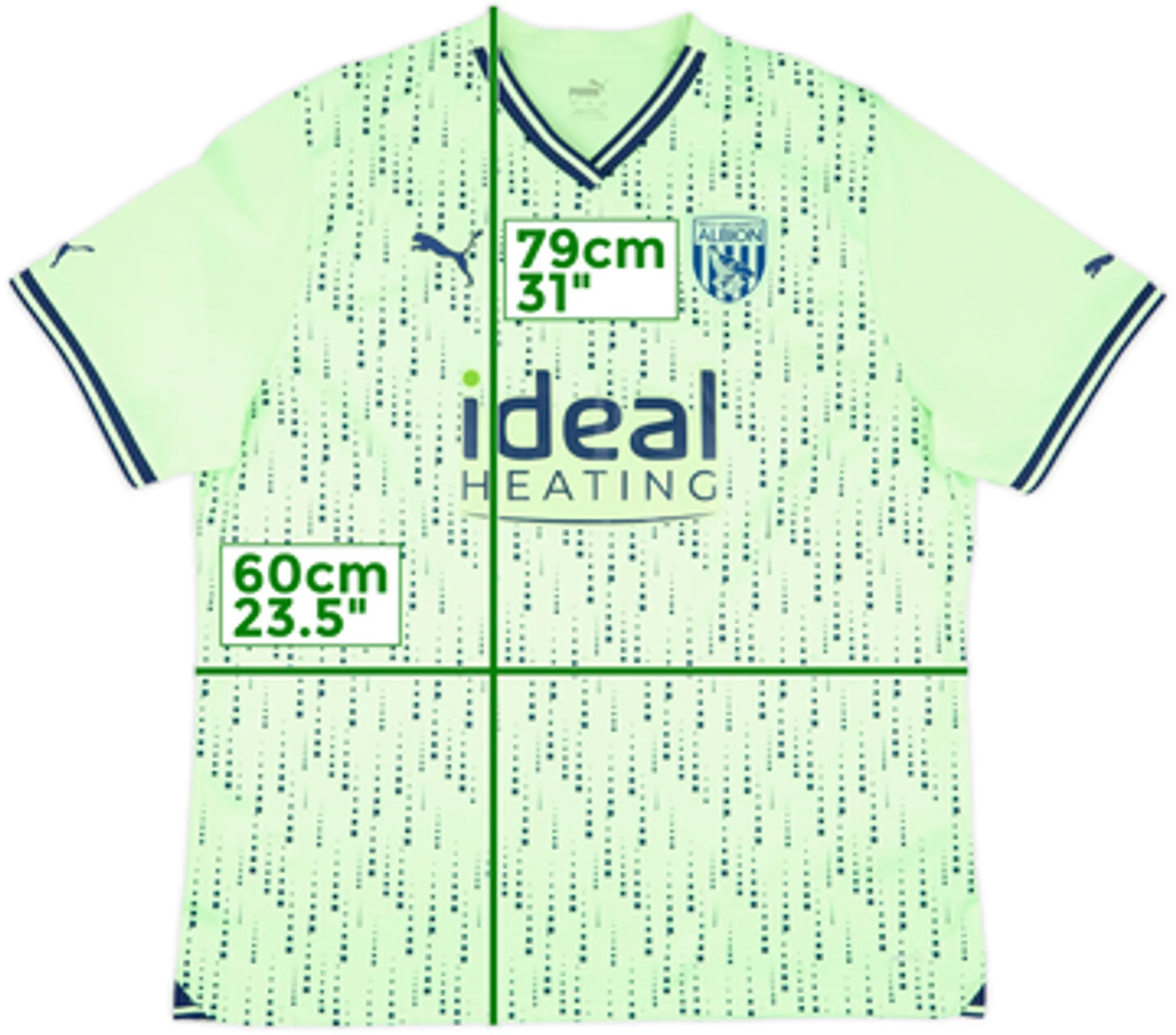 Puma West Bromwich Albion Mens SS Away Shirt 2023/24