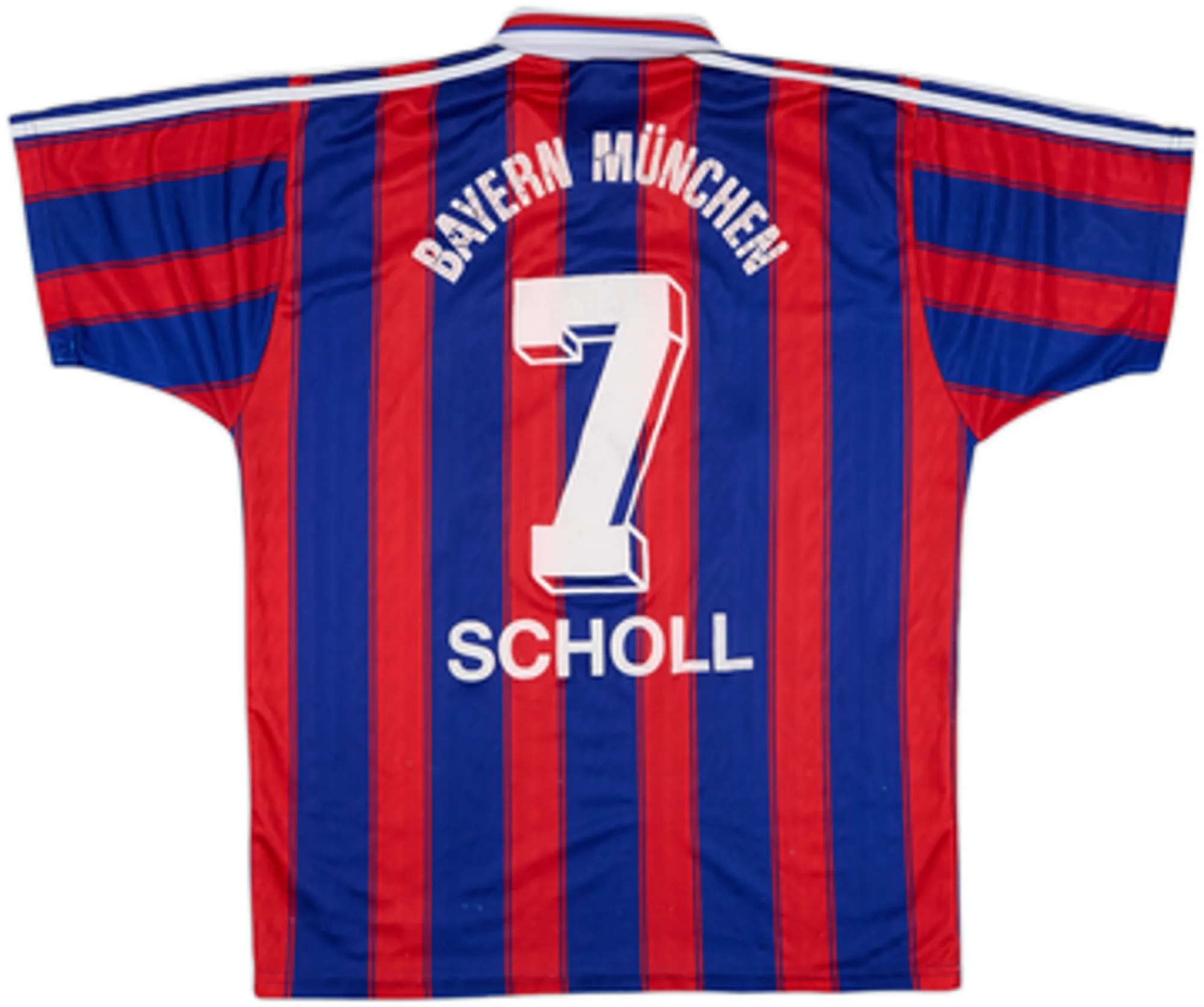 adidas Bayern Munich Mens SS Home Shirt 1995/97