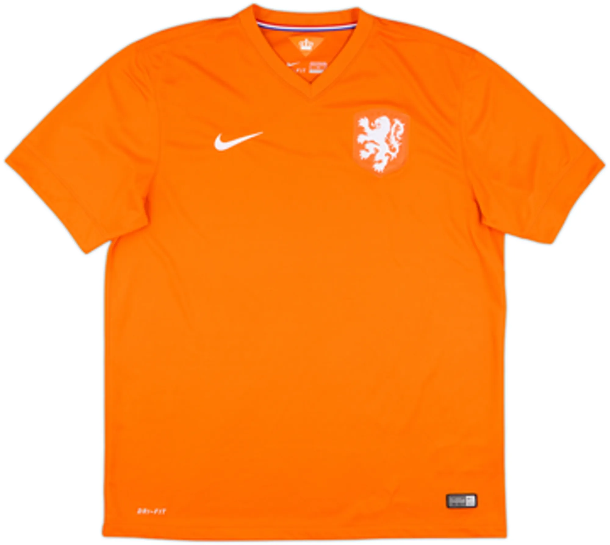 Nike Netherlands Mens SS Home Shirt 2014